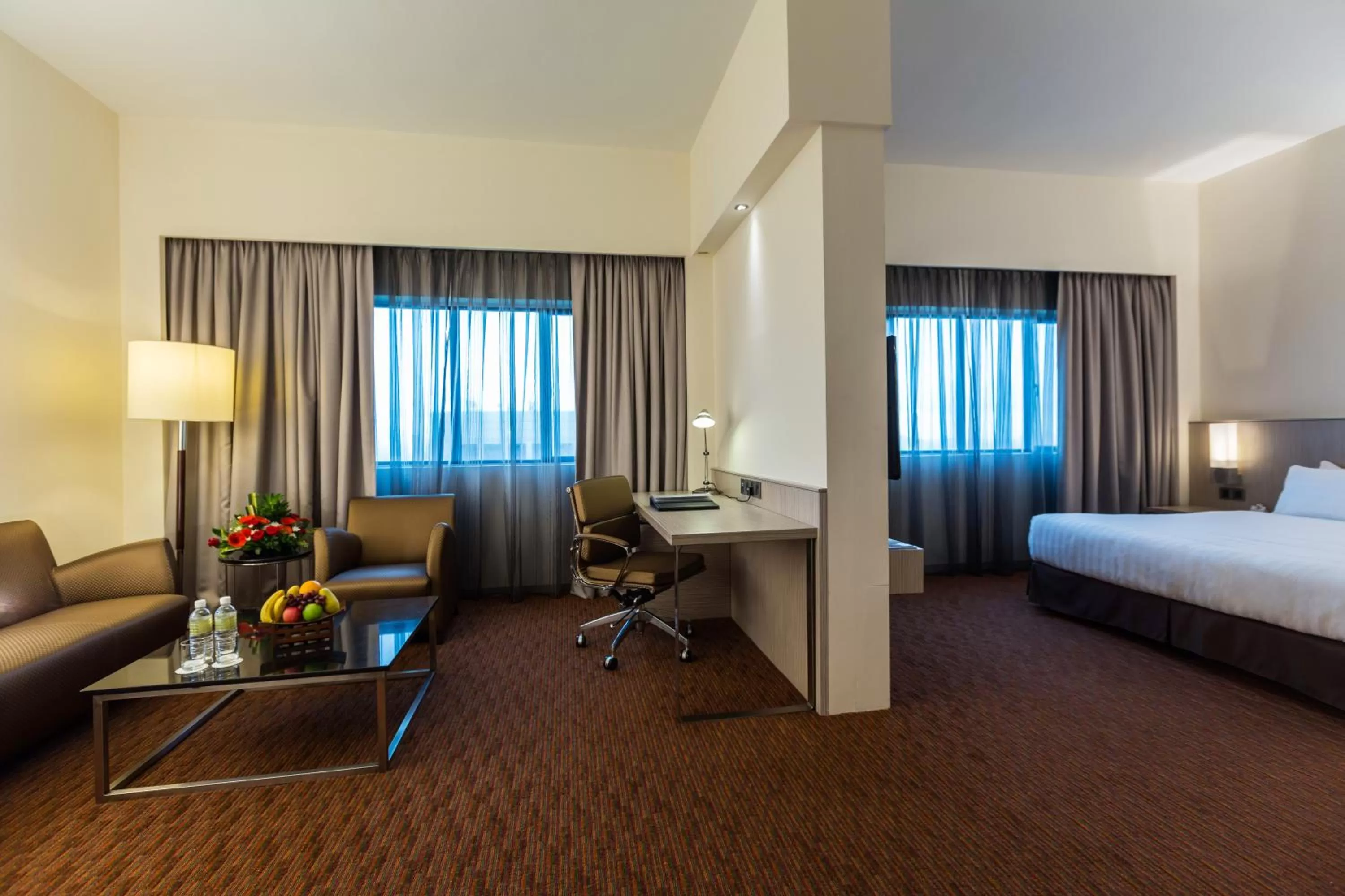 Living room, Bed in Sunway Hotel Seberang Jaya