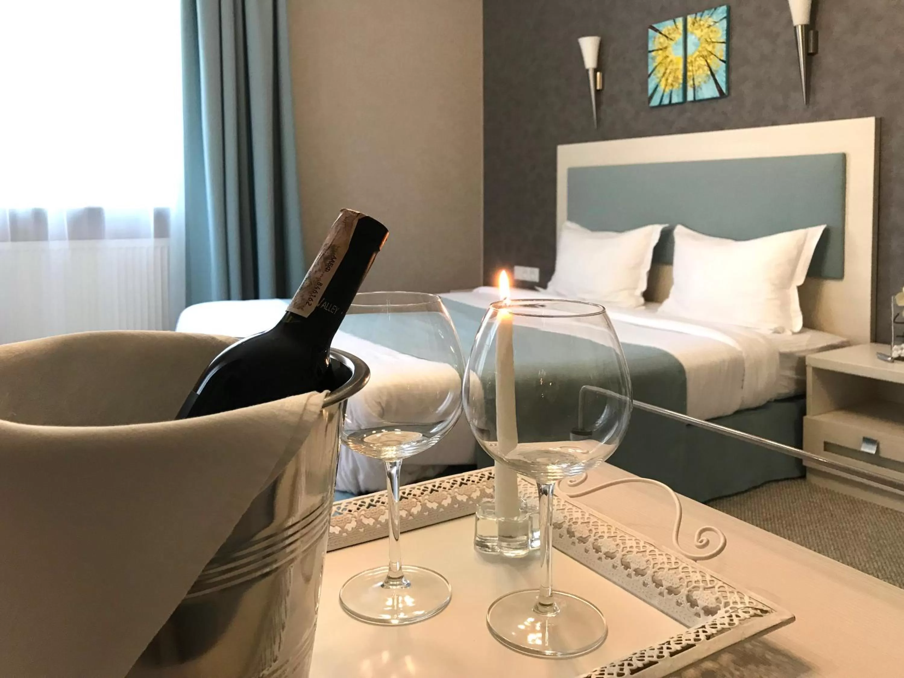 Bedroom, Drinks in Eney Boutique Hotel