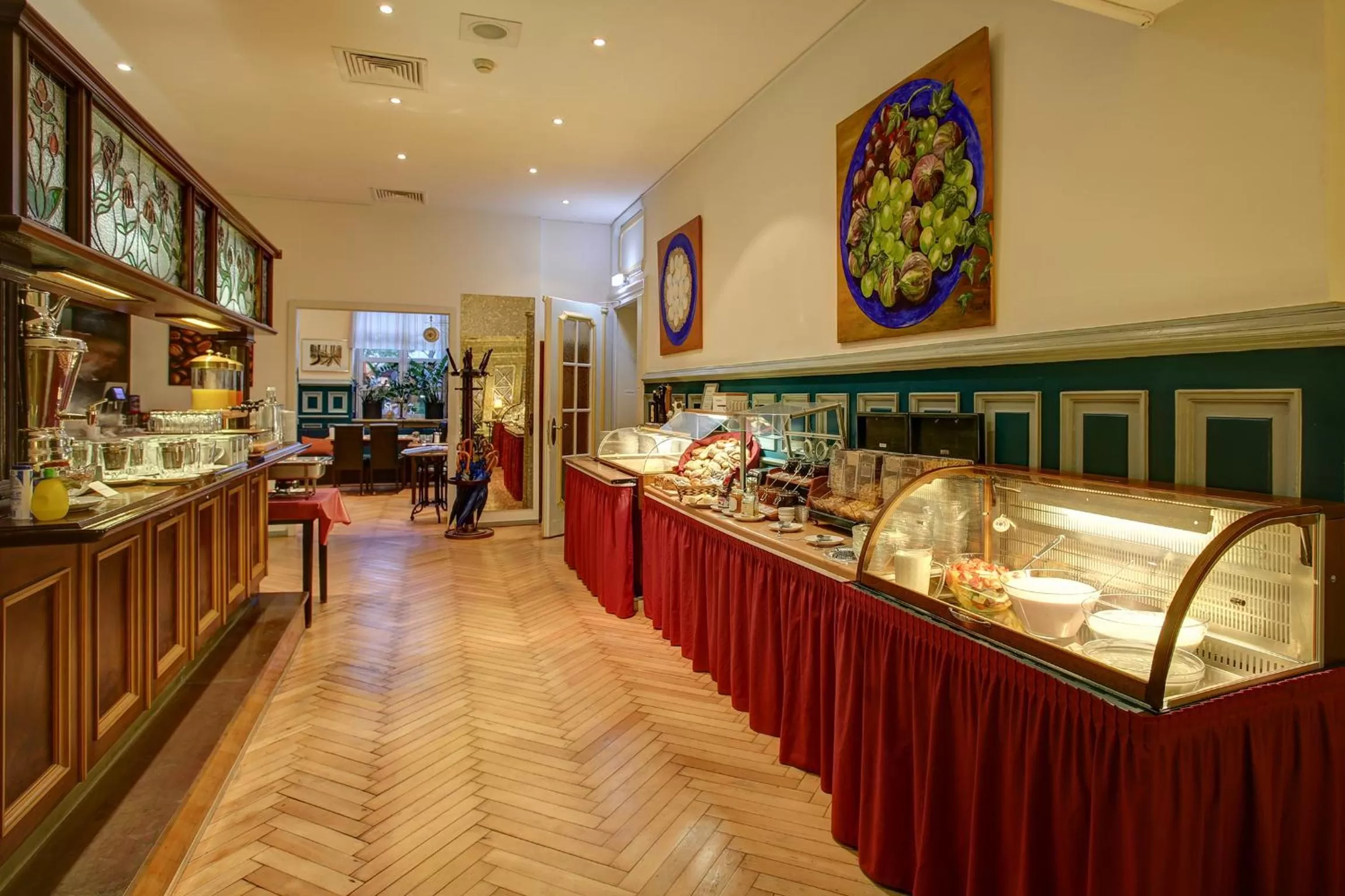 Buffet breakfast in Trip Inn Hotel Blankenburg