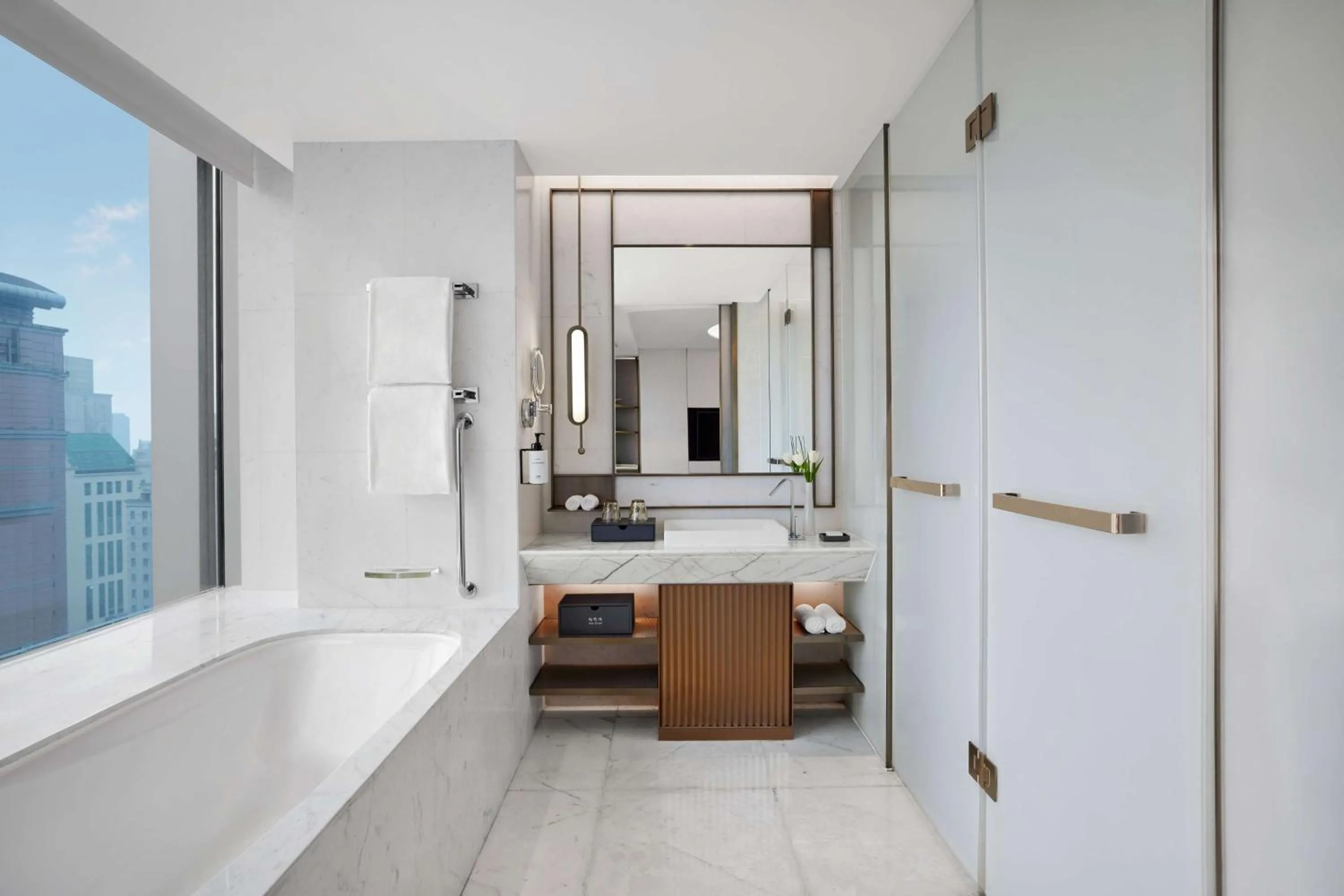 Bathroom in Conrad Shanghai
