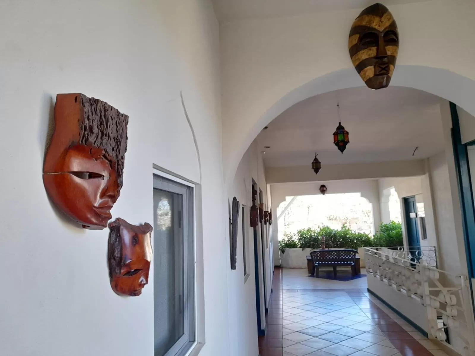 Facade/entrance in Zulu Surf Hotel Tamarindo