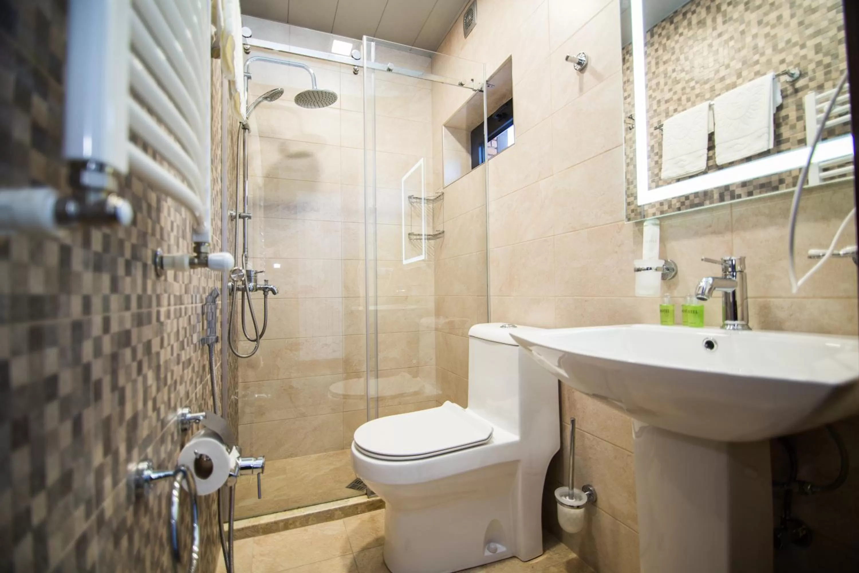 Bathroom in Milano Palace Borjomi