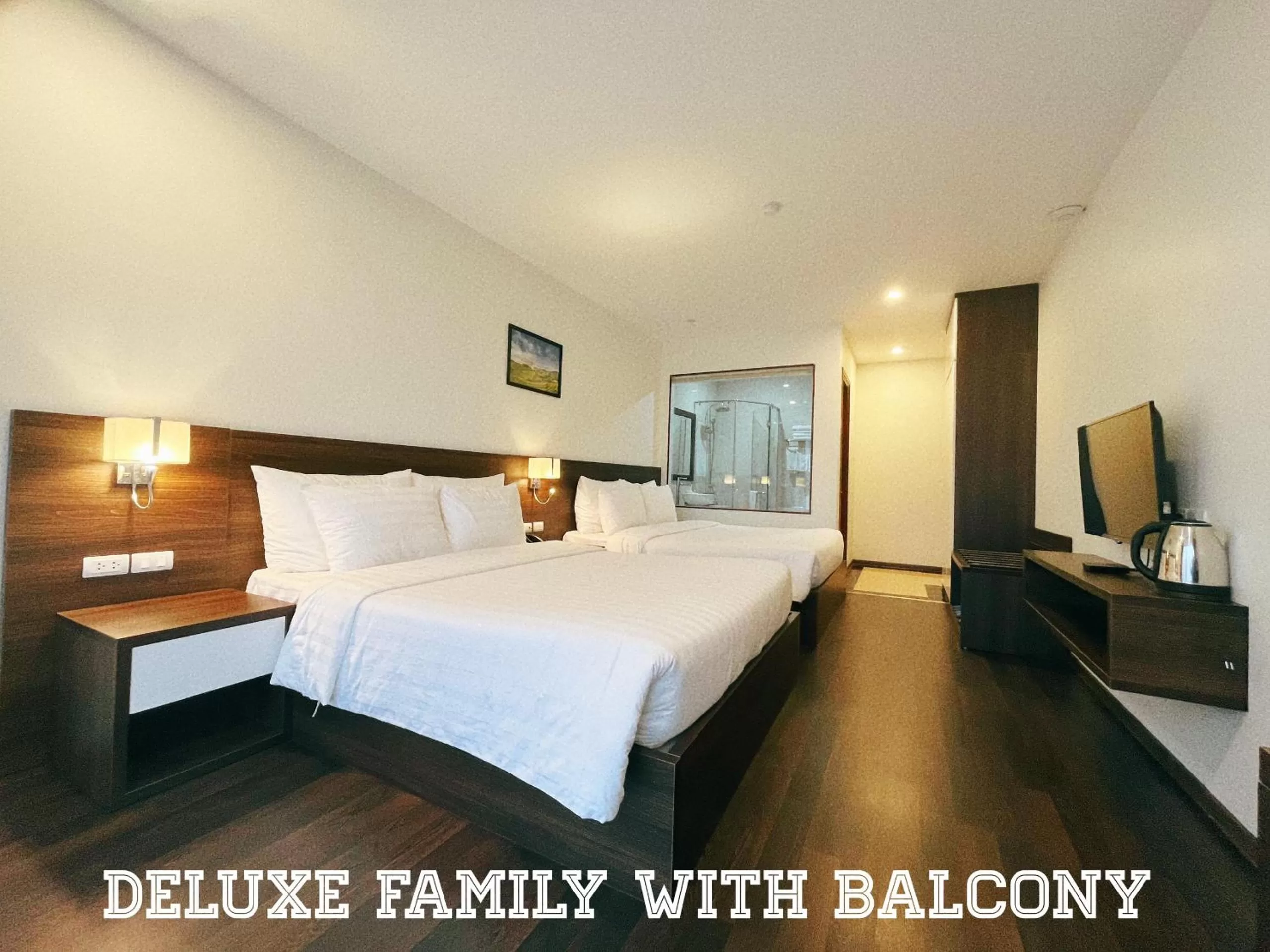 Photo of the whole room, Bed in Paragon House and Residence