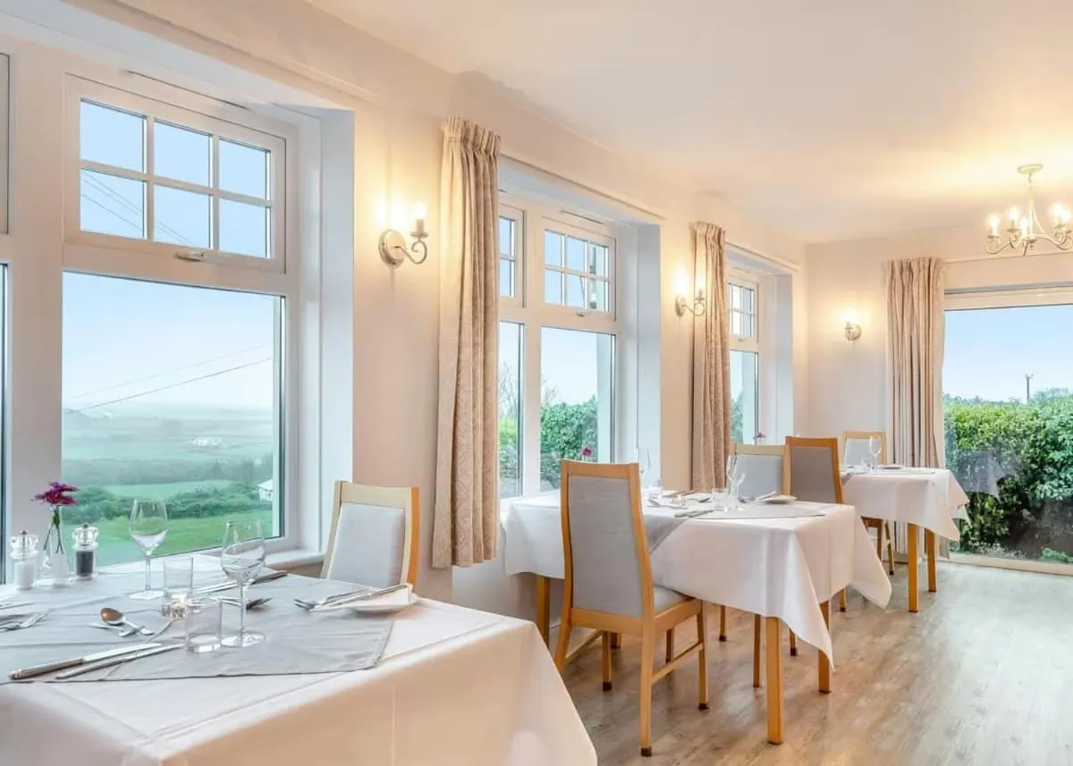 Restaurant/places to eat in Beacon Country House B & B & Luxury Shepherd Huts