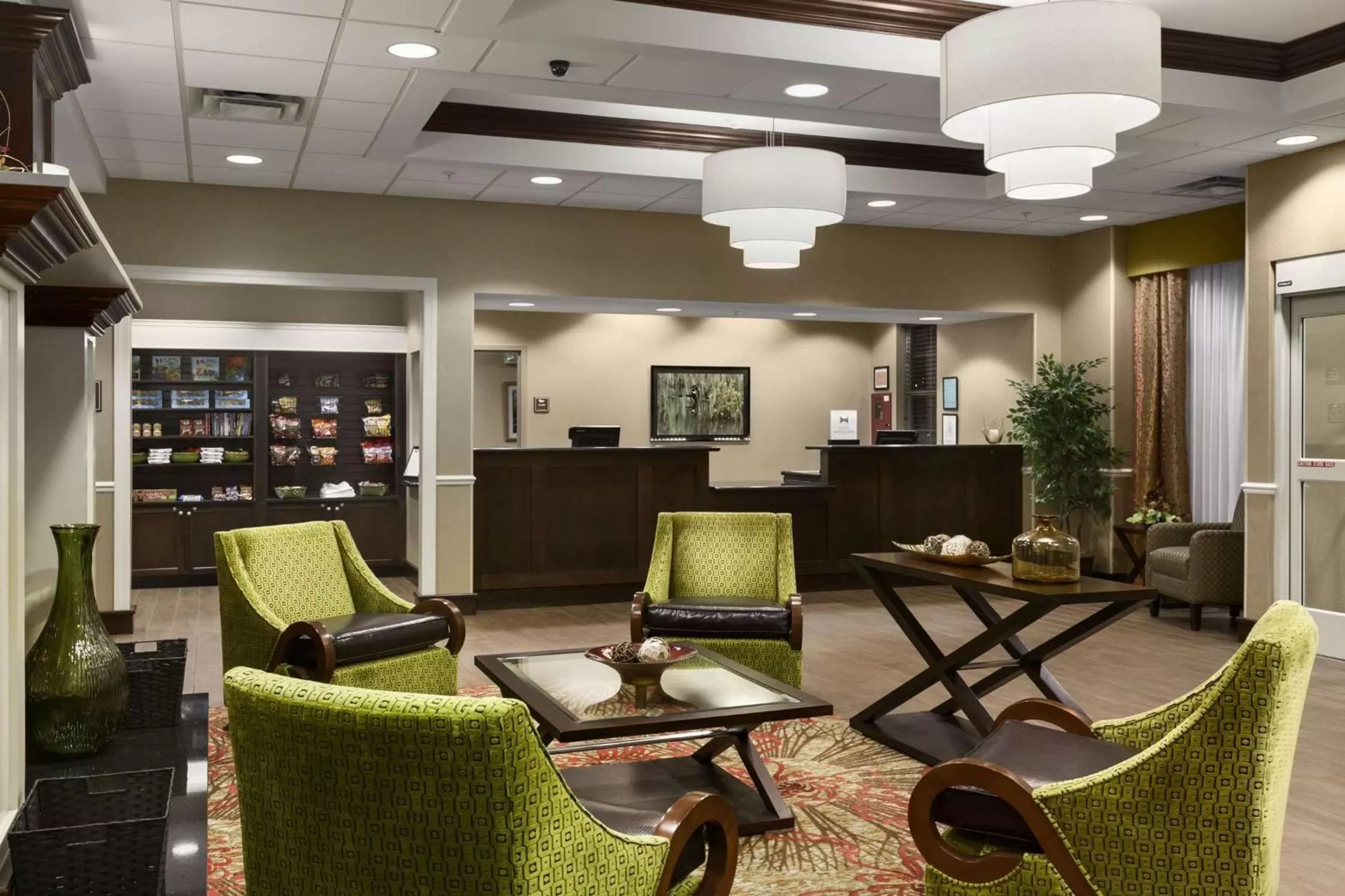 Lobby or reception in Homewood Suites by Hilton Binghamton/Vestal