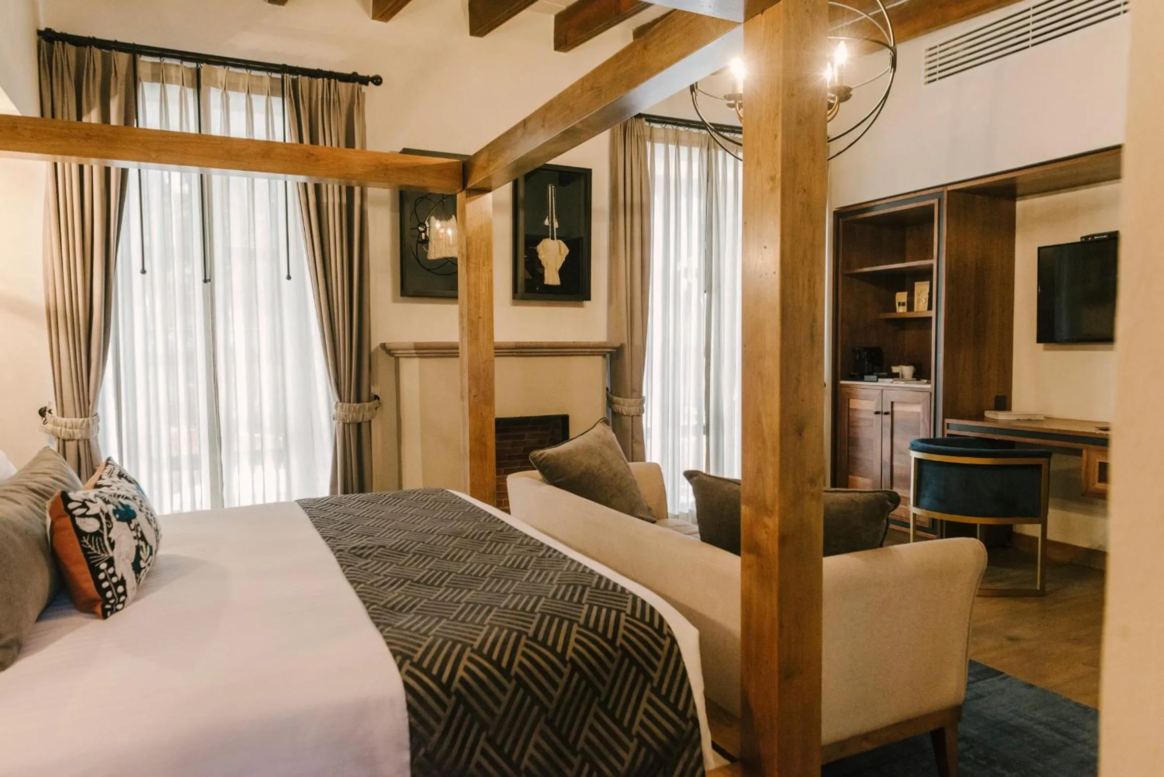 Bed in Hotel Apapacho Boutique