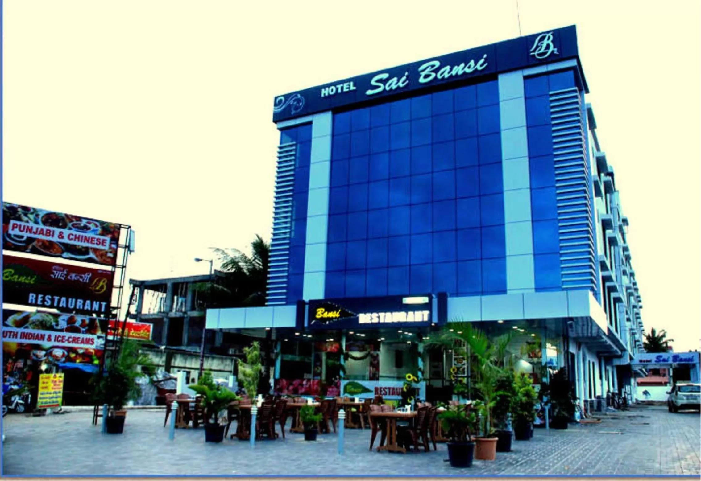 Decorative detail in Hotel Sai Bansi