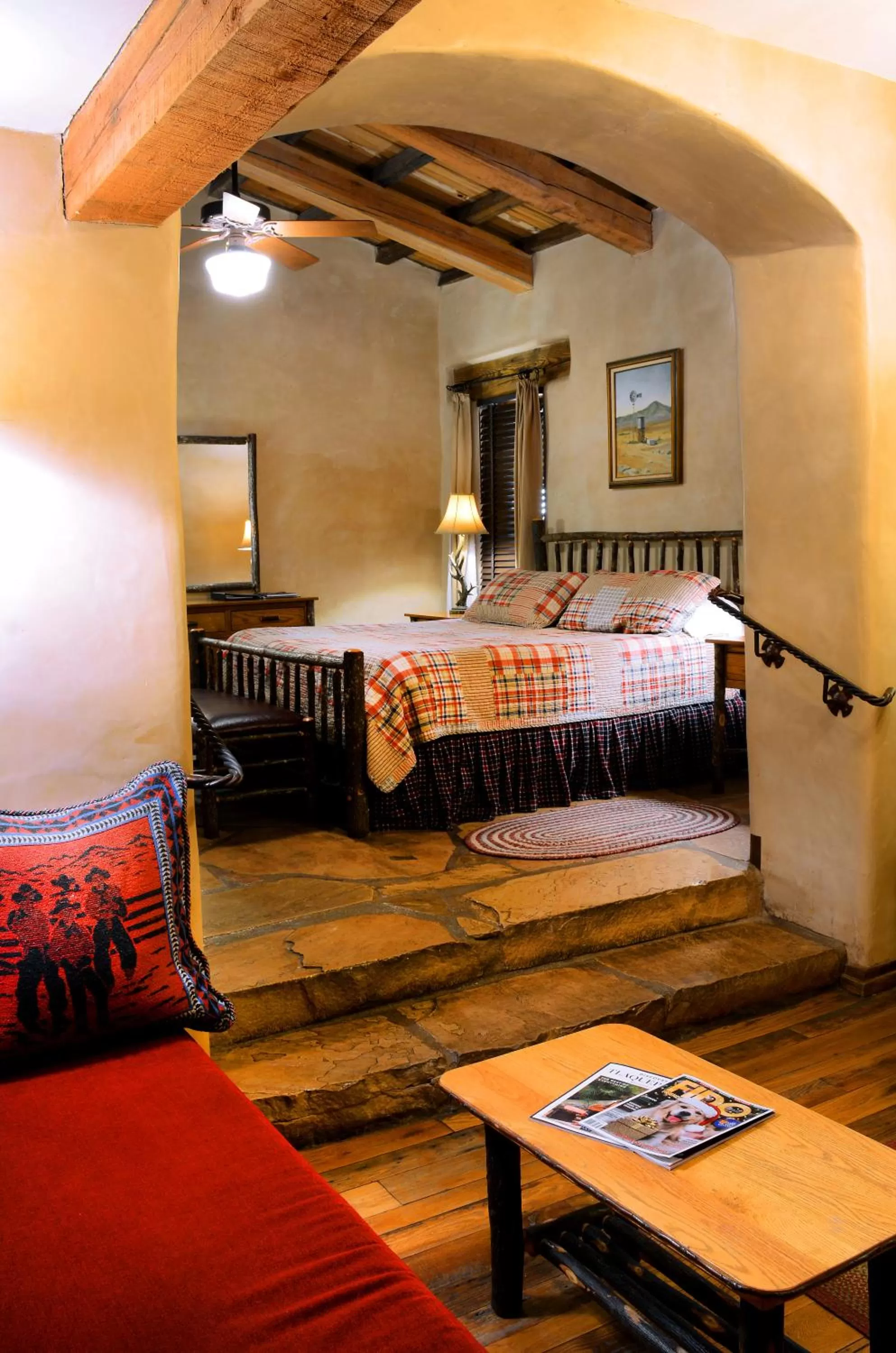 Bed in El Portal Sedona Hotel