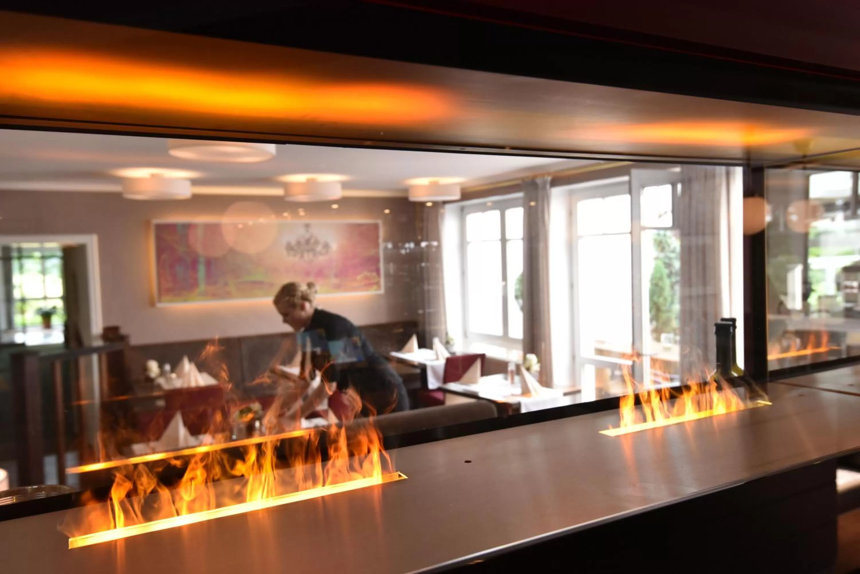 Seating area in Hotel Restaurant Waldesruh