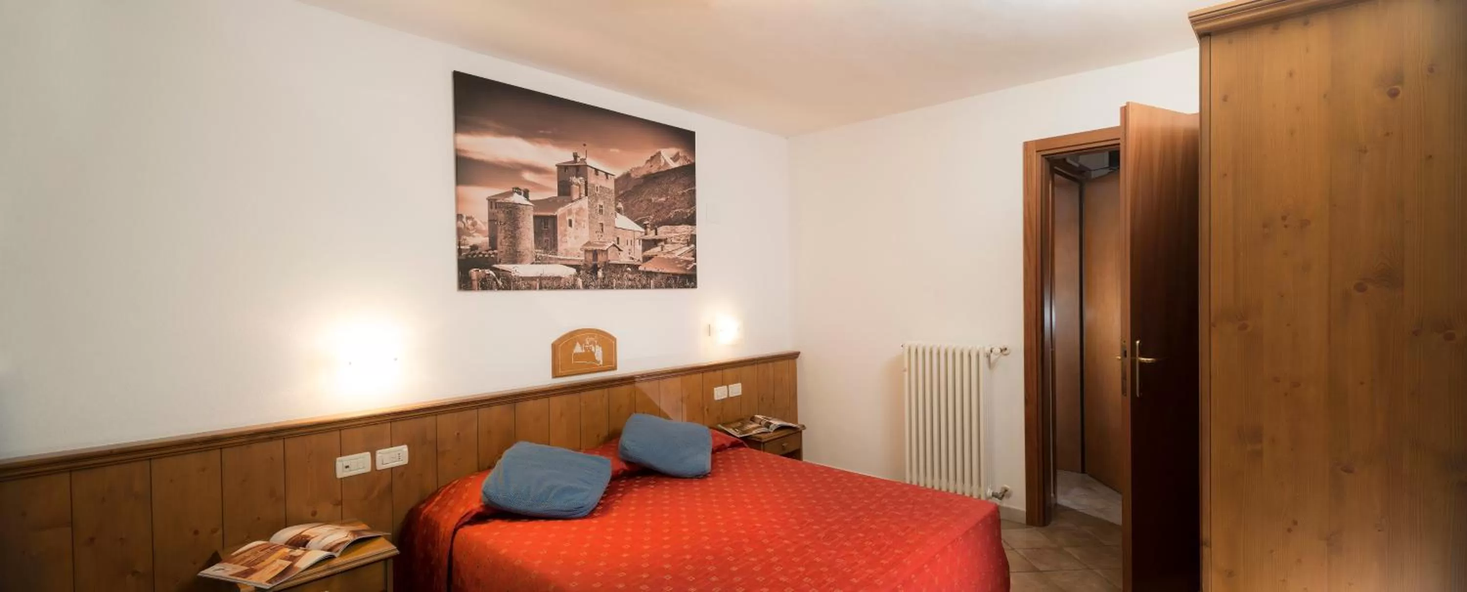 Bedroom, Bed in Hotel Residence Chateau