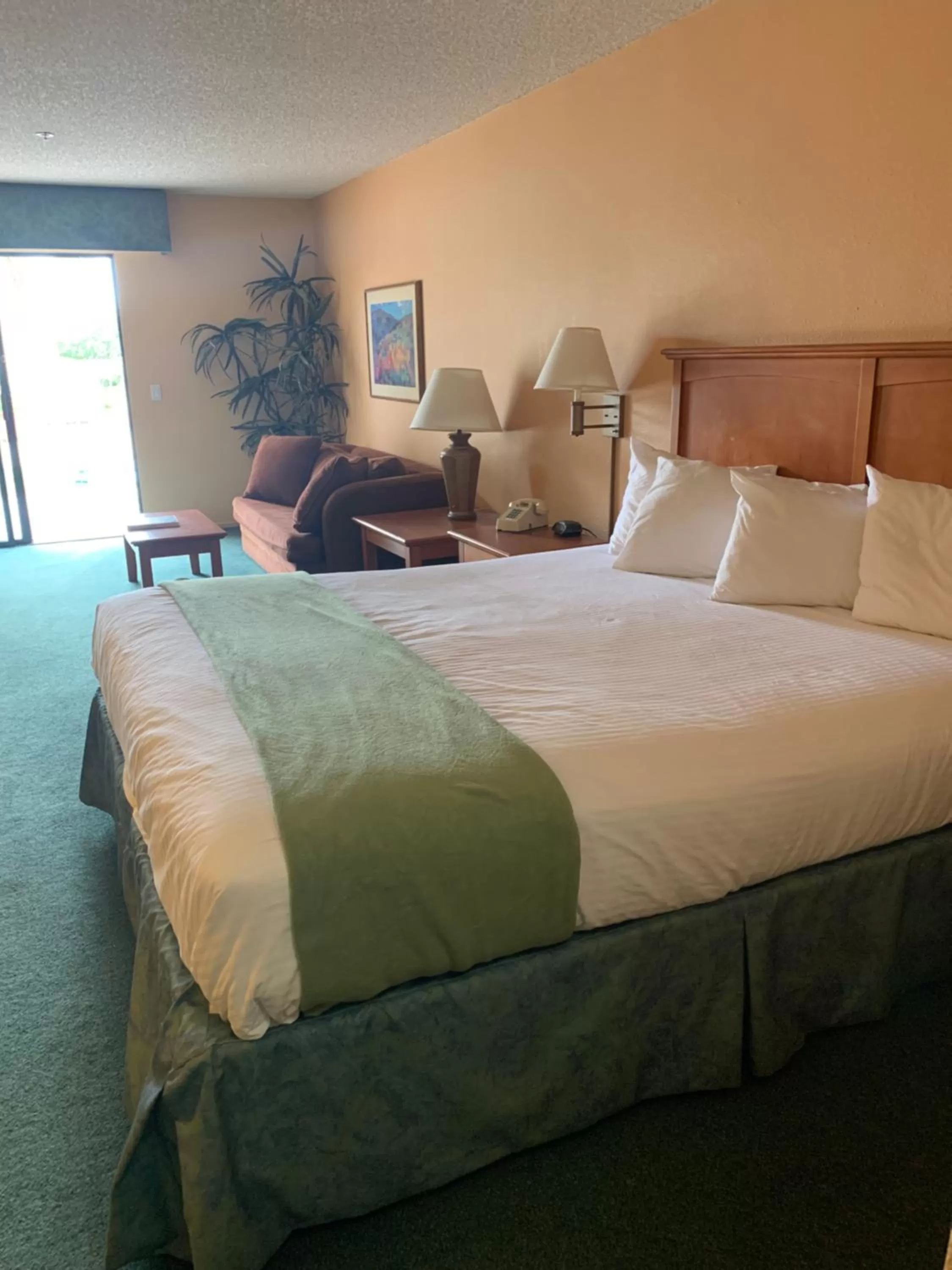 Bed in Miracle Springs Resort and Spa