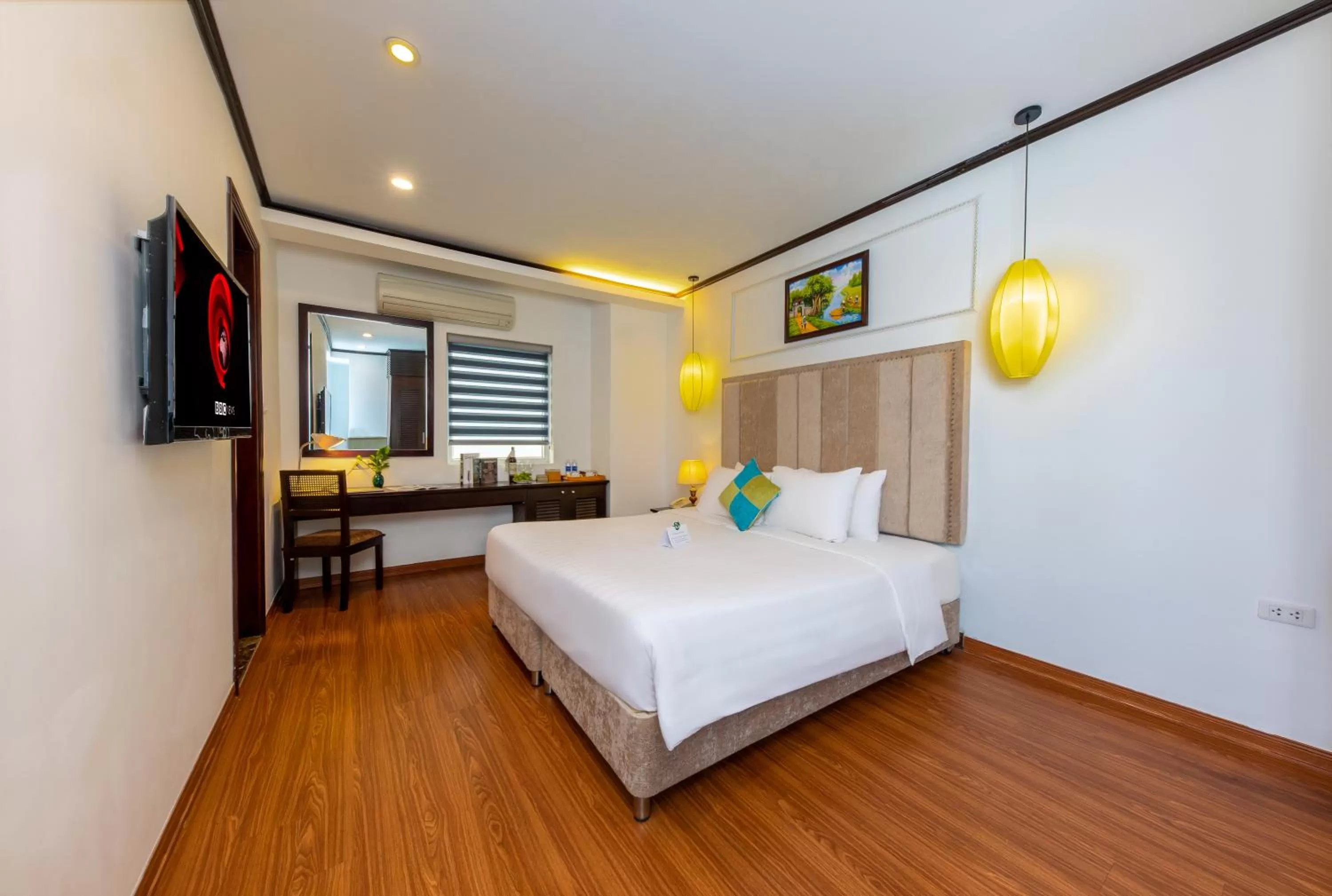 Bed in Babylon Grand Hotel & Spa