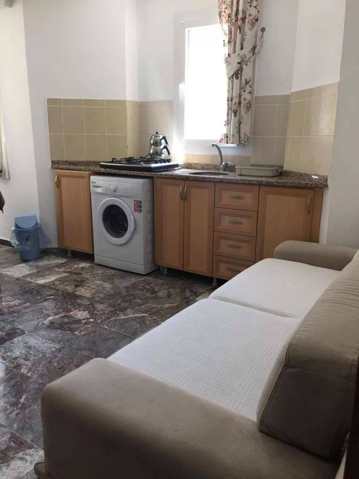 Kitchen/Kitchenette in Sunset Apart Otel