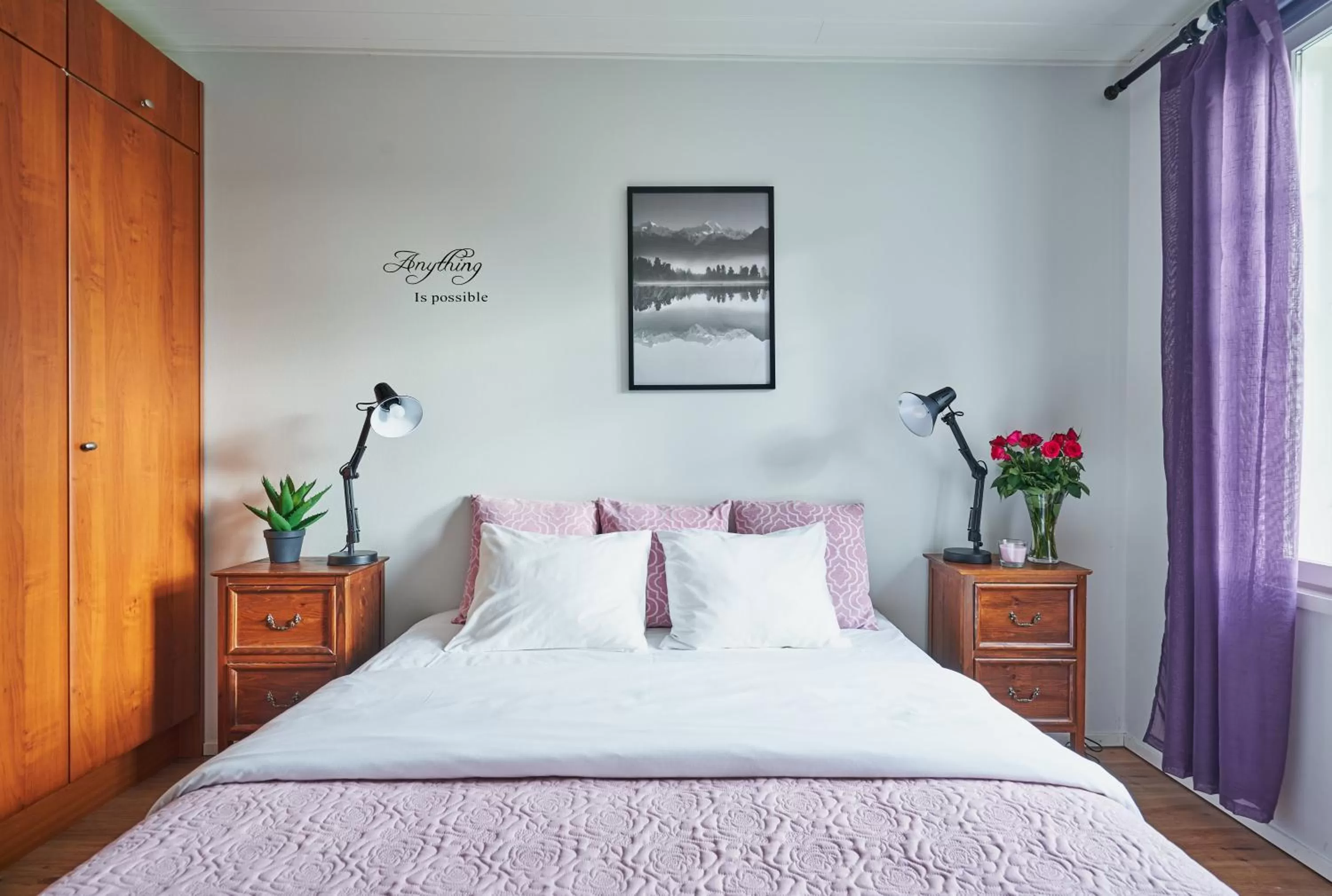 Bedroom, Bed in Hotel Villa Molnby