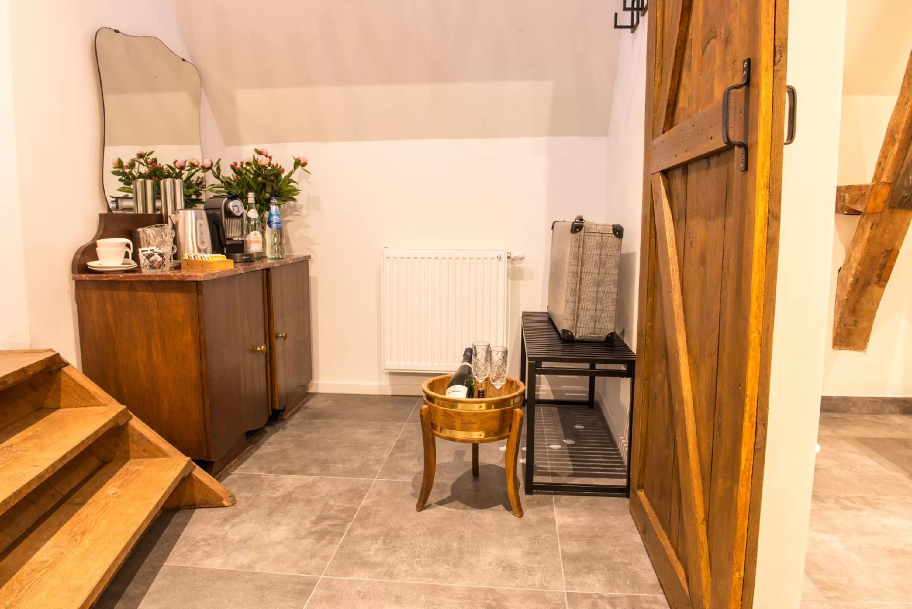 Drinks in B&B kasteel Ammersoyen