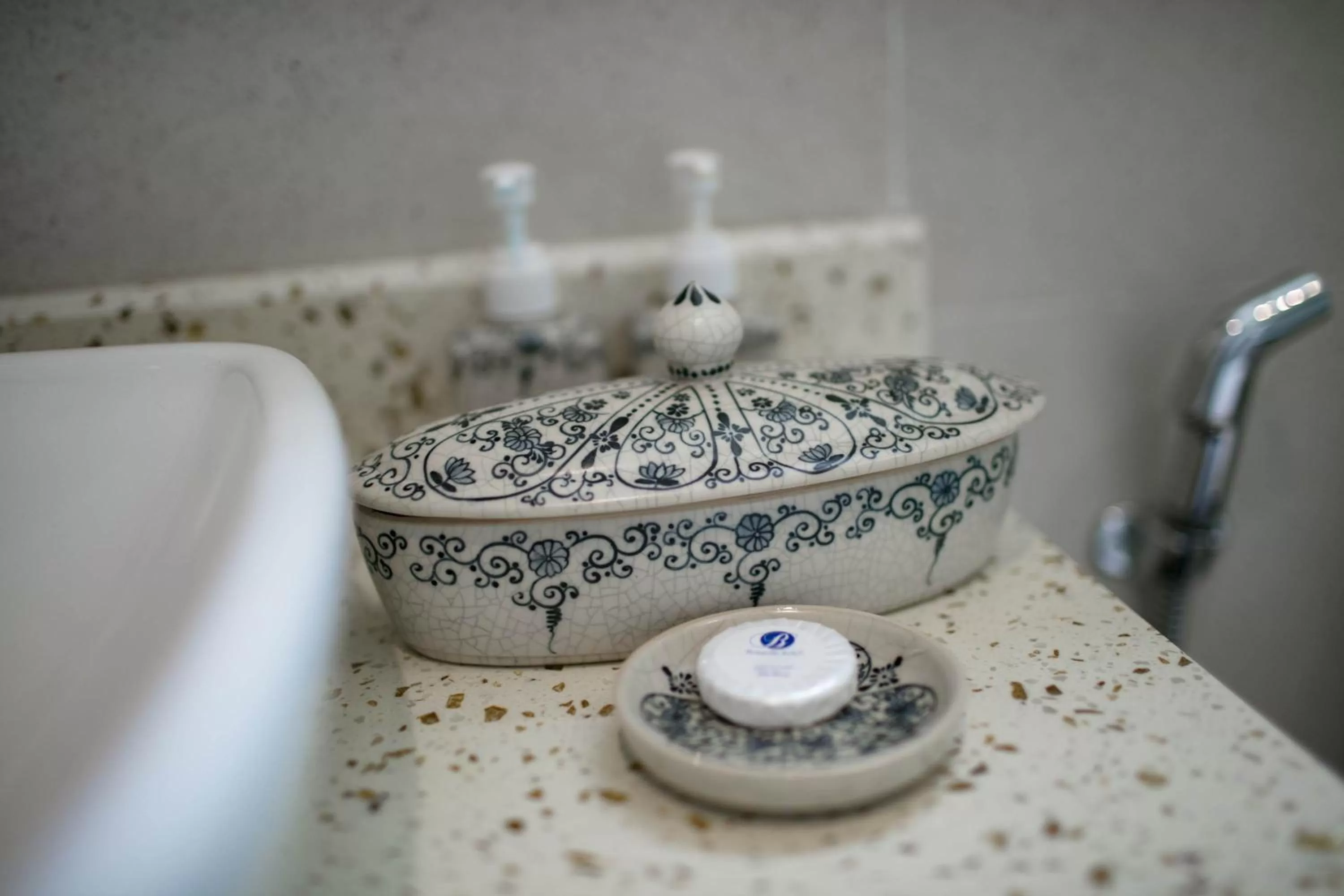 Toilet in Bonsella Hotel