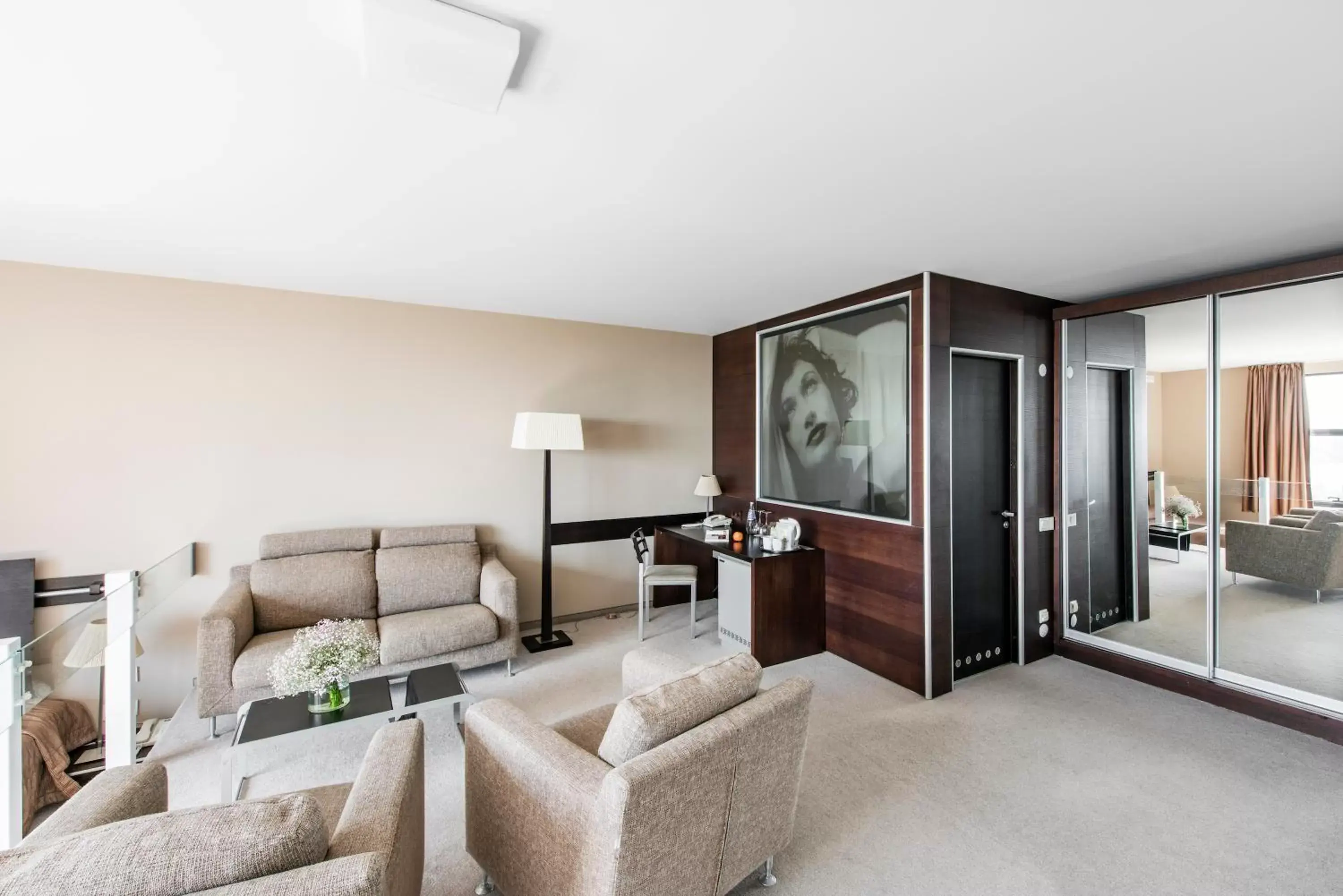 Deluxe Double Room with Sea View in Amberton Hotel Klaipeda Deluxe Double Room with Sea View in Amberton Hotel Klaipeda