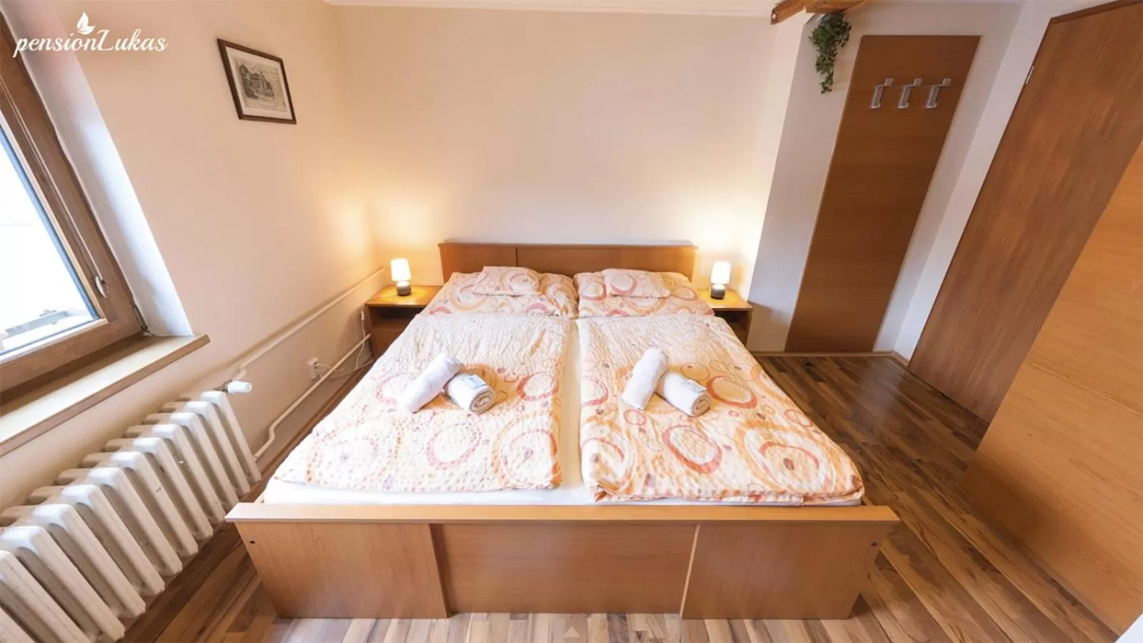 Bed in Pension Lukas