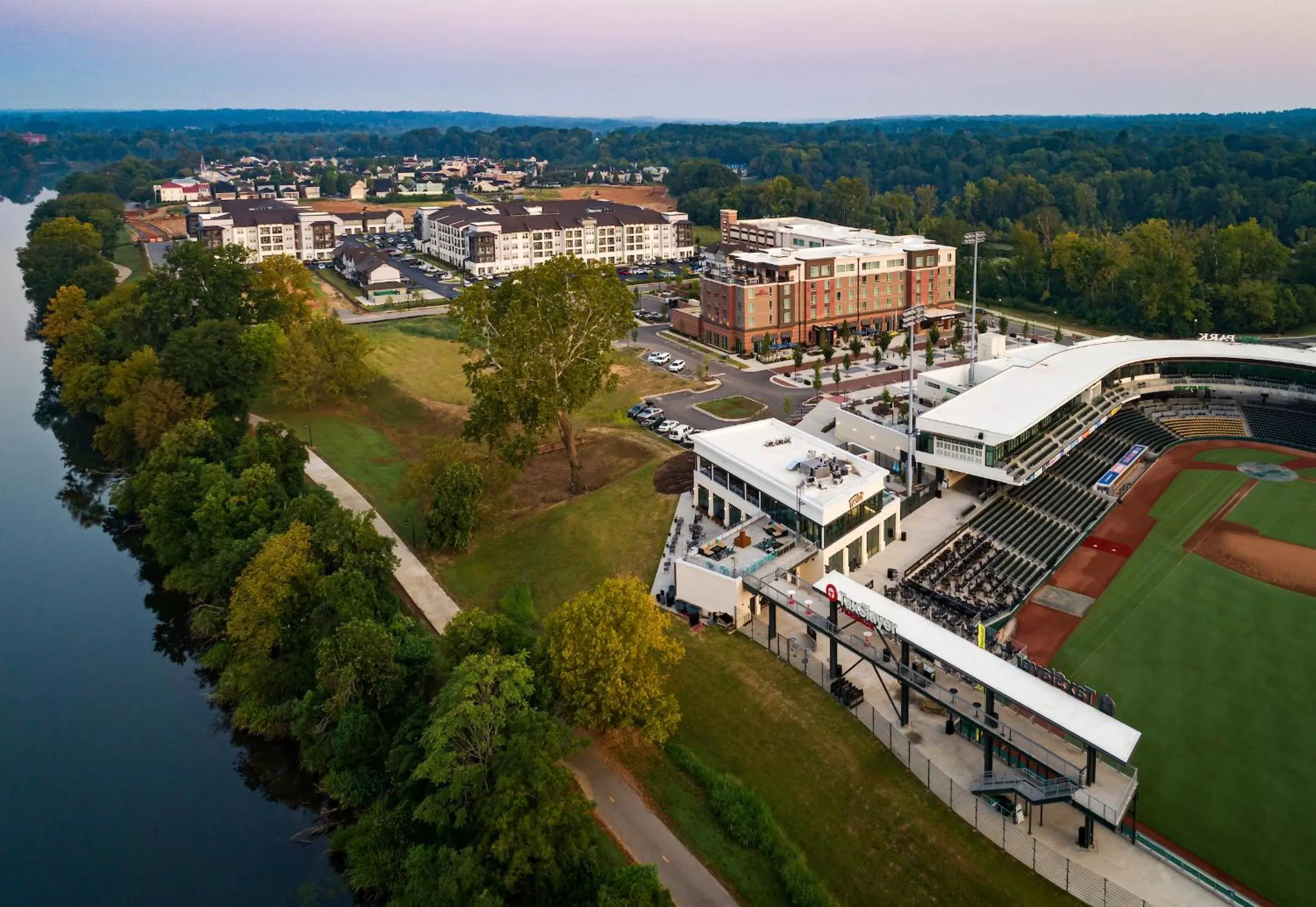 Bird's eye view in Crowne Plaza North Augusta, by IHG
