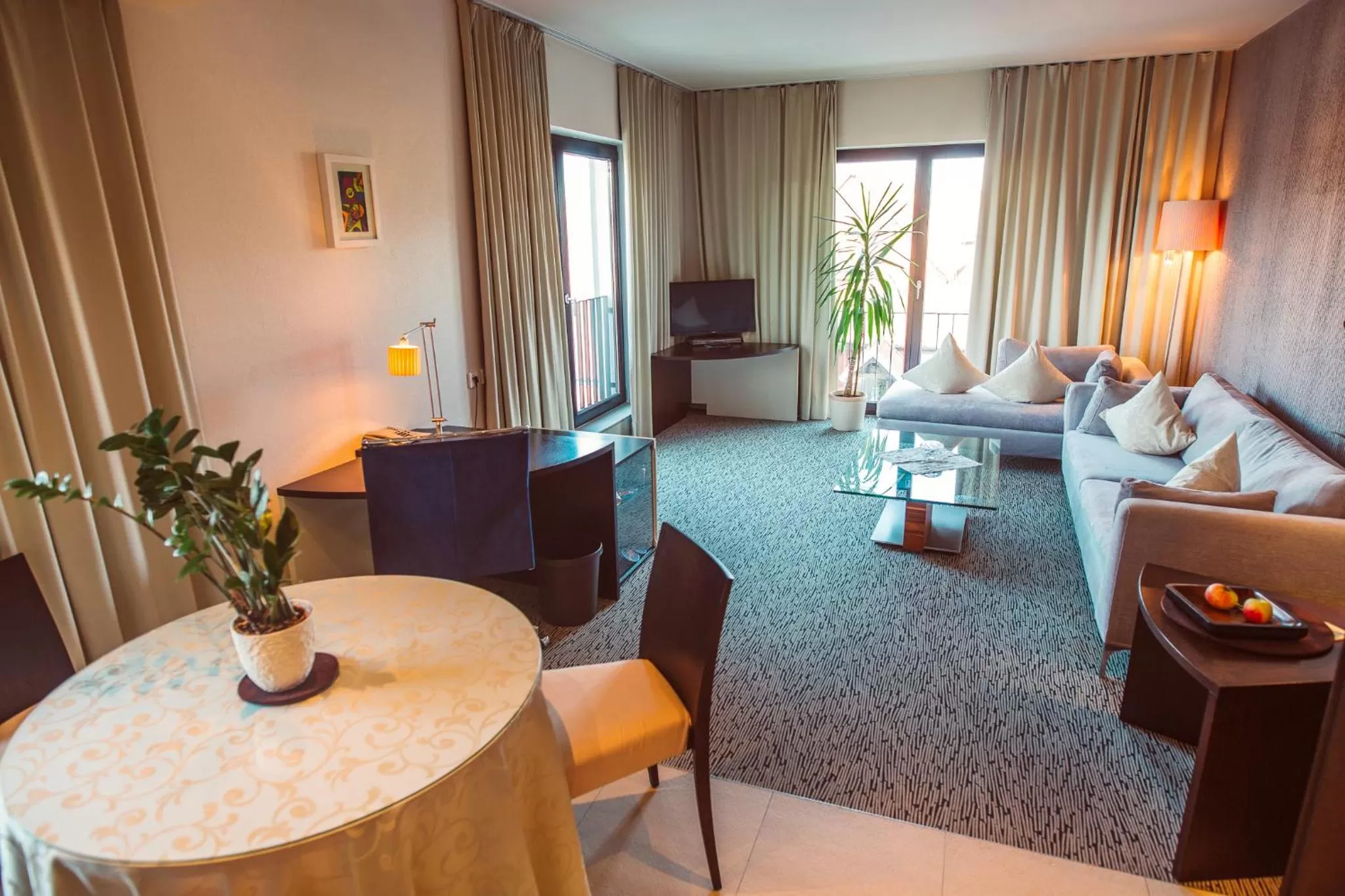 Living room in Lindenhof Hotel Tepe