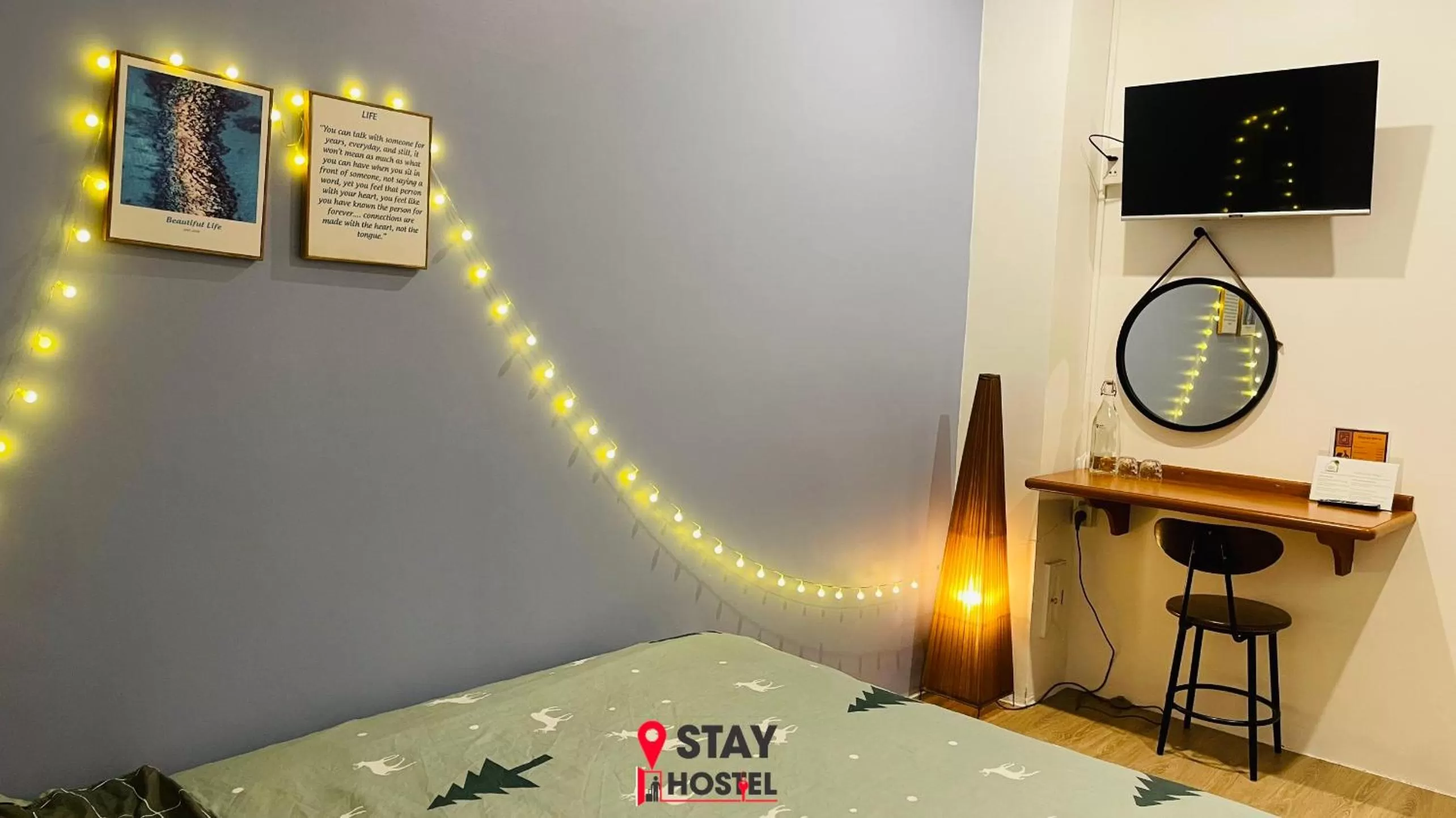 Bedroom, TV/Entertainment Center in STAY hostel 2 - 350m from the ferry