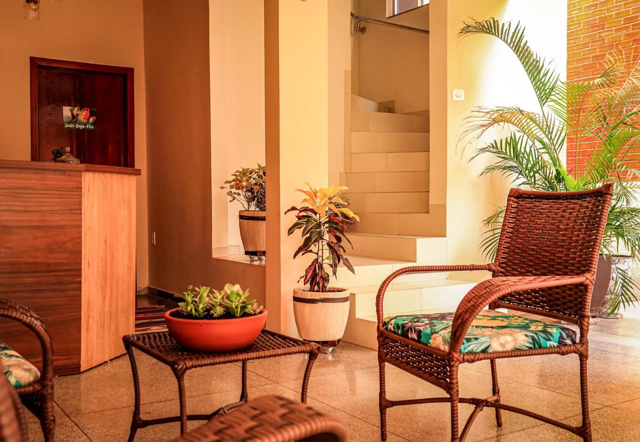 Patio in Pousada Casa Grande