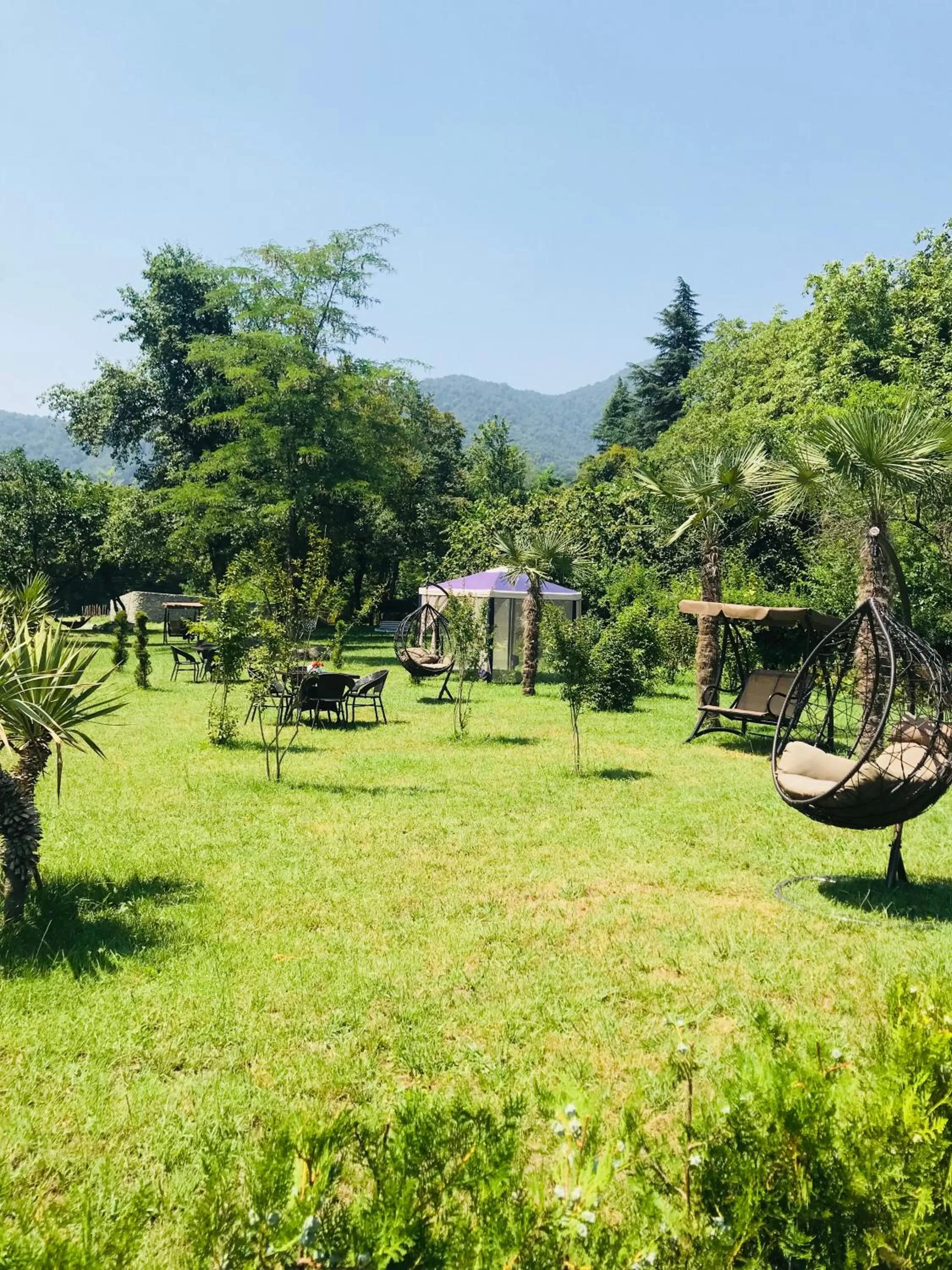 View (from property/room), Garden in Royal Palace Hotel, Lagodekhi