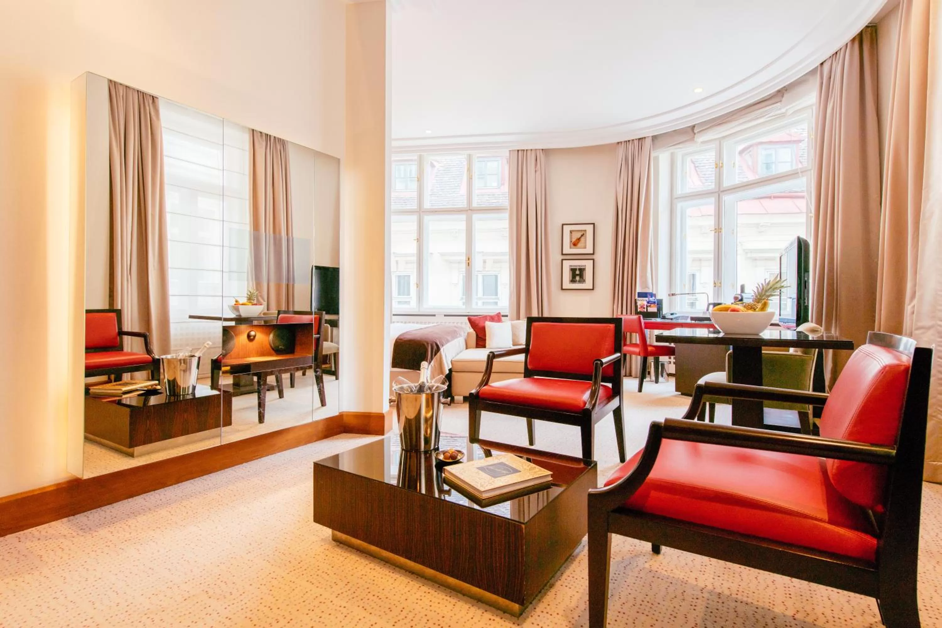 Living room in Radisson Blu Style Hotel, Vienna