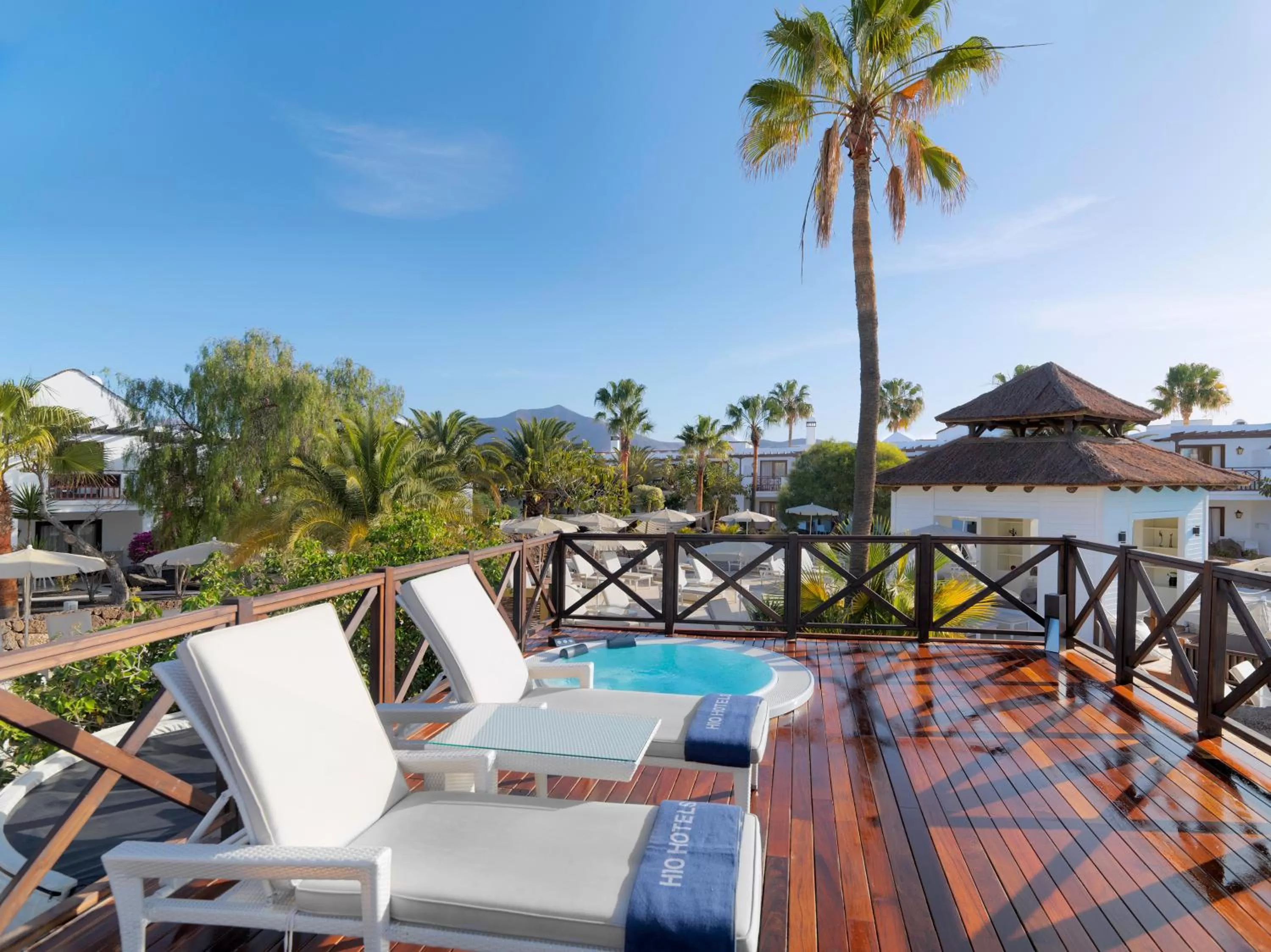 Balcony/Terrace in Boutique Hotel H10 White Suites - Adults Only