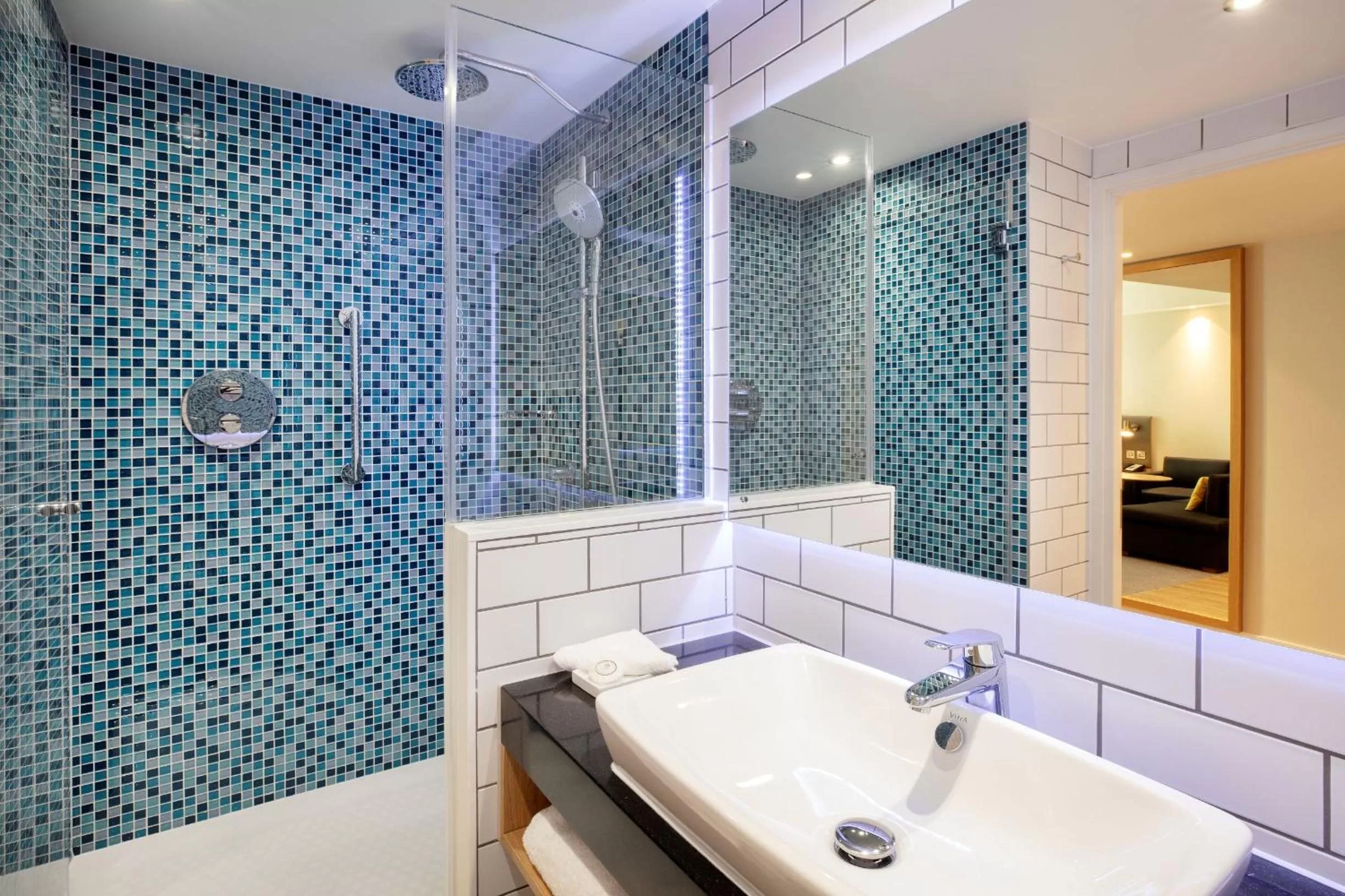 Shower in Holiday Inn London Heathrow - Bath Road by IHG