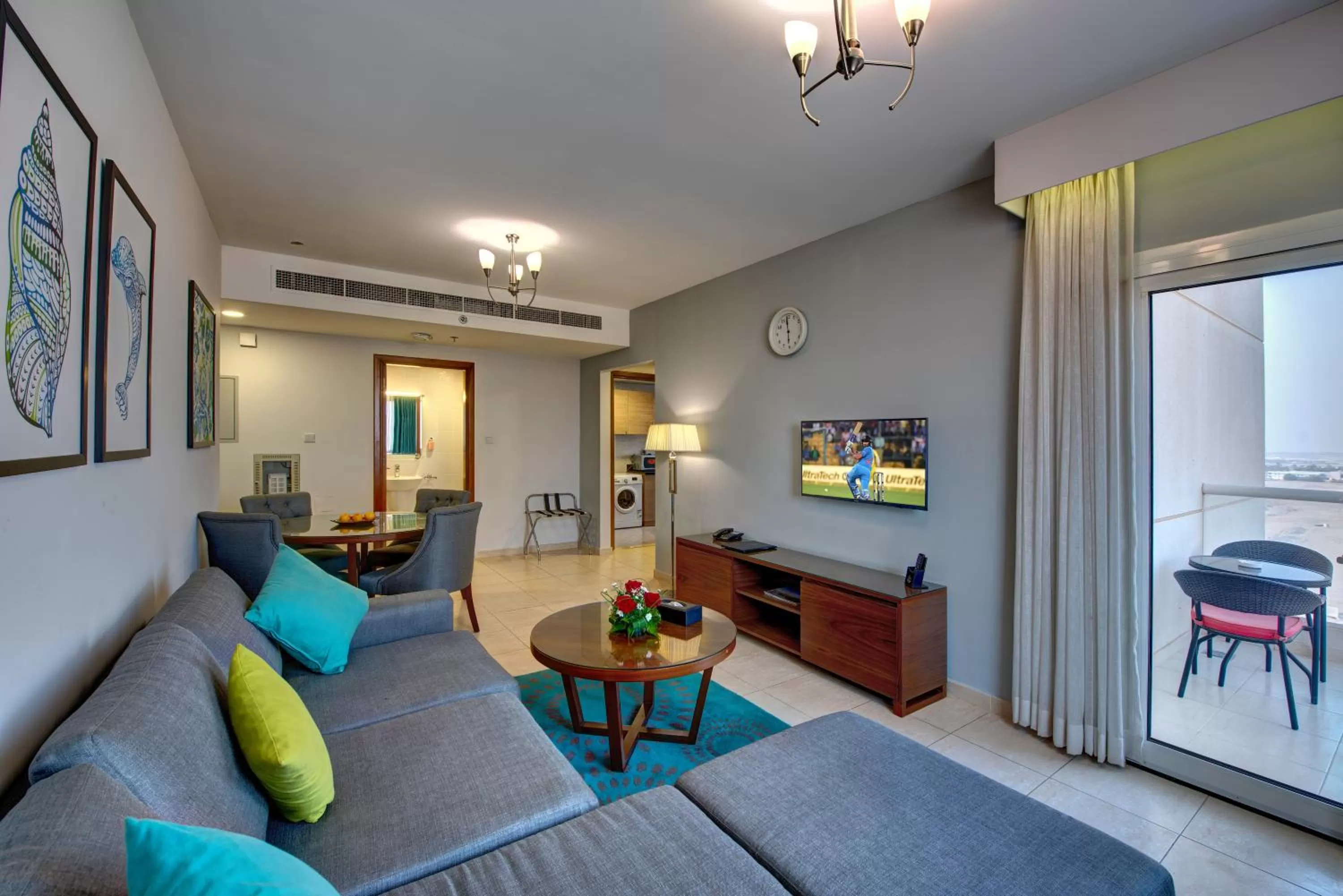 Living room in City Stay Beach Hotel Apartments - Marjan Island