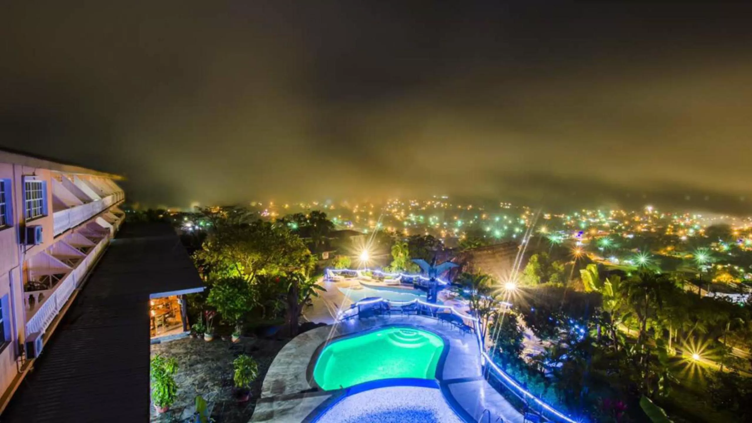 Pool view in Cahal Pech Village Resort