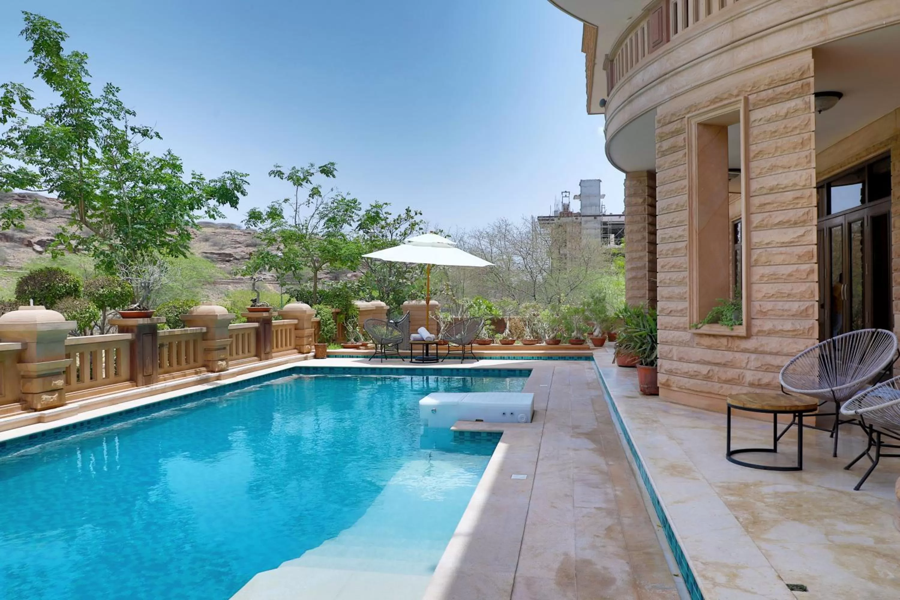 Swimming pool in The Almond Tree