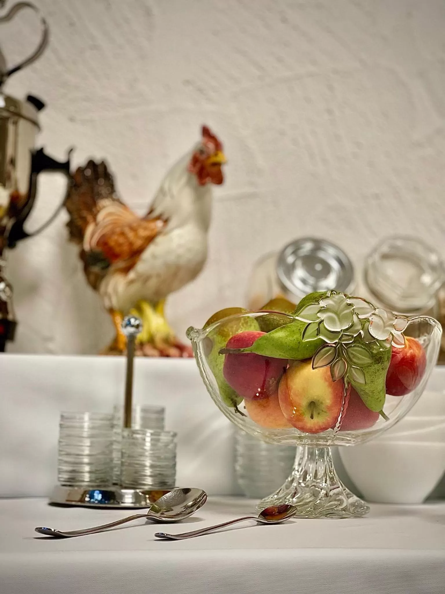 Buffet breakfast in Hotel Brunnenhof