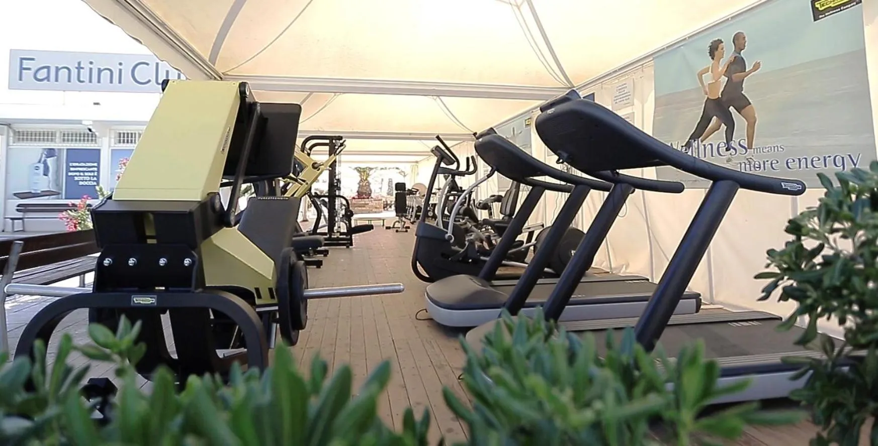 Fitness centre/facilities in Sportur Club Hotel
