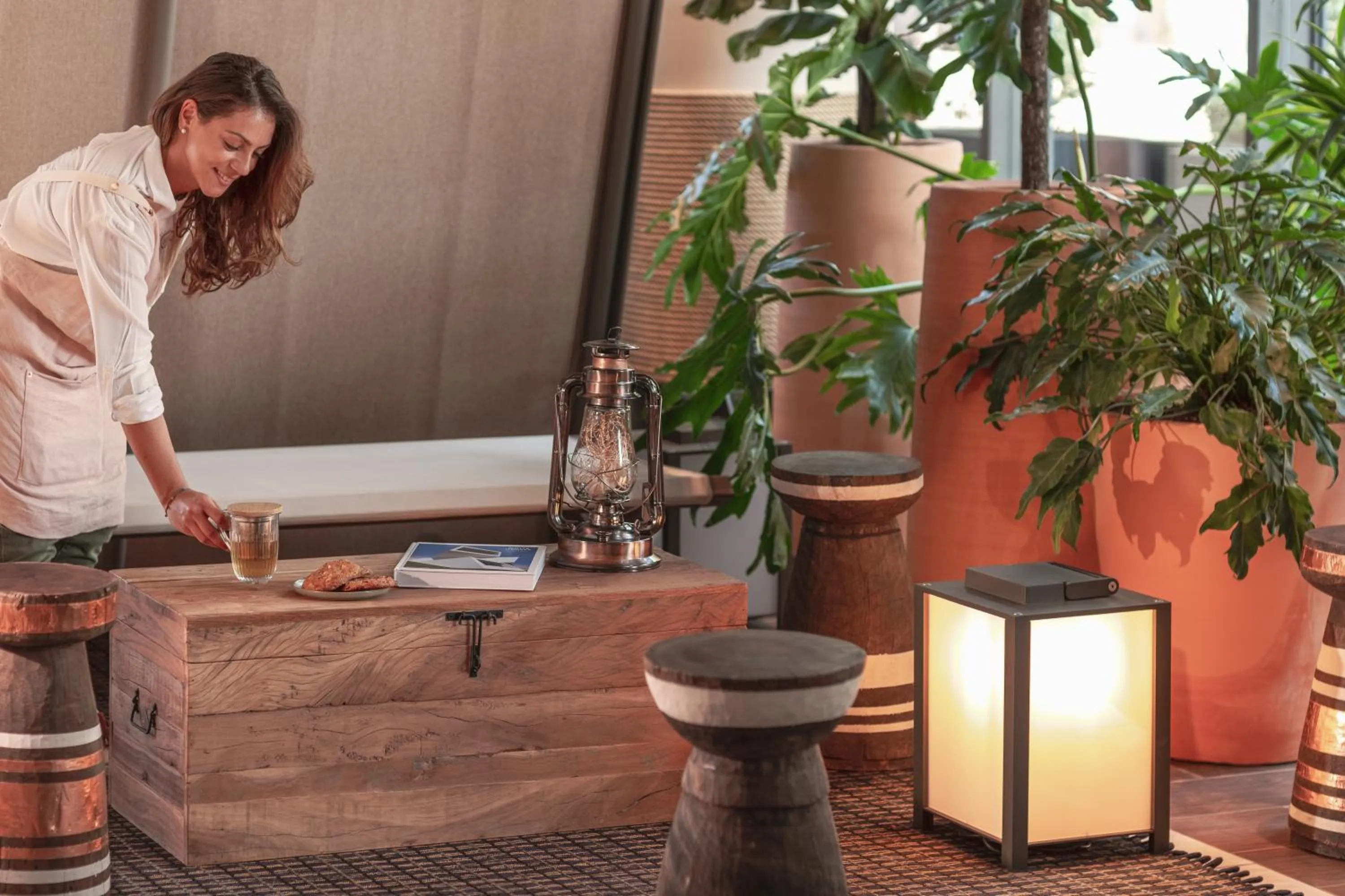 Lobby or reception in Novotel Paris Porte Versailles