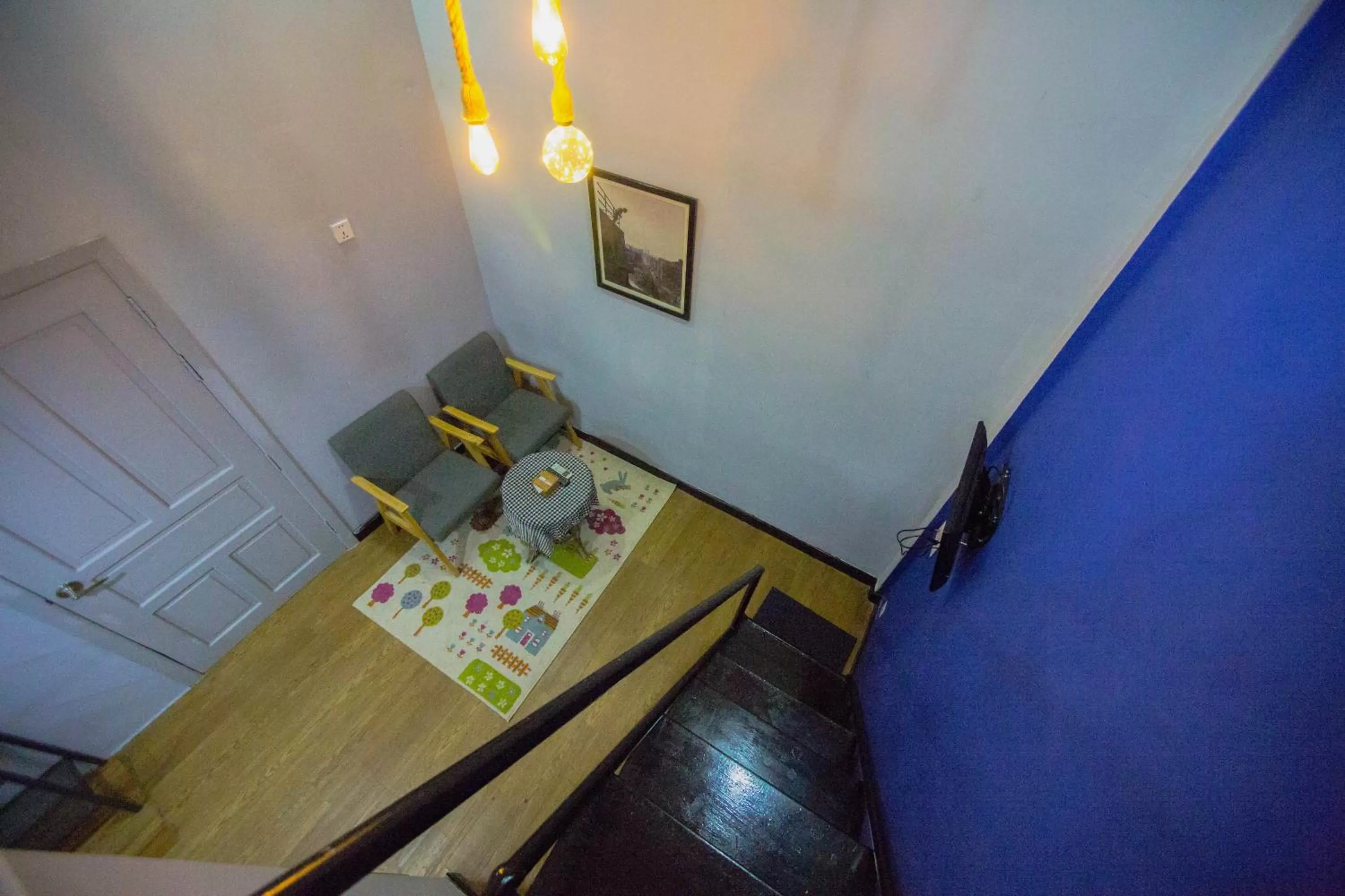 Living room in The Artist Residence