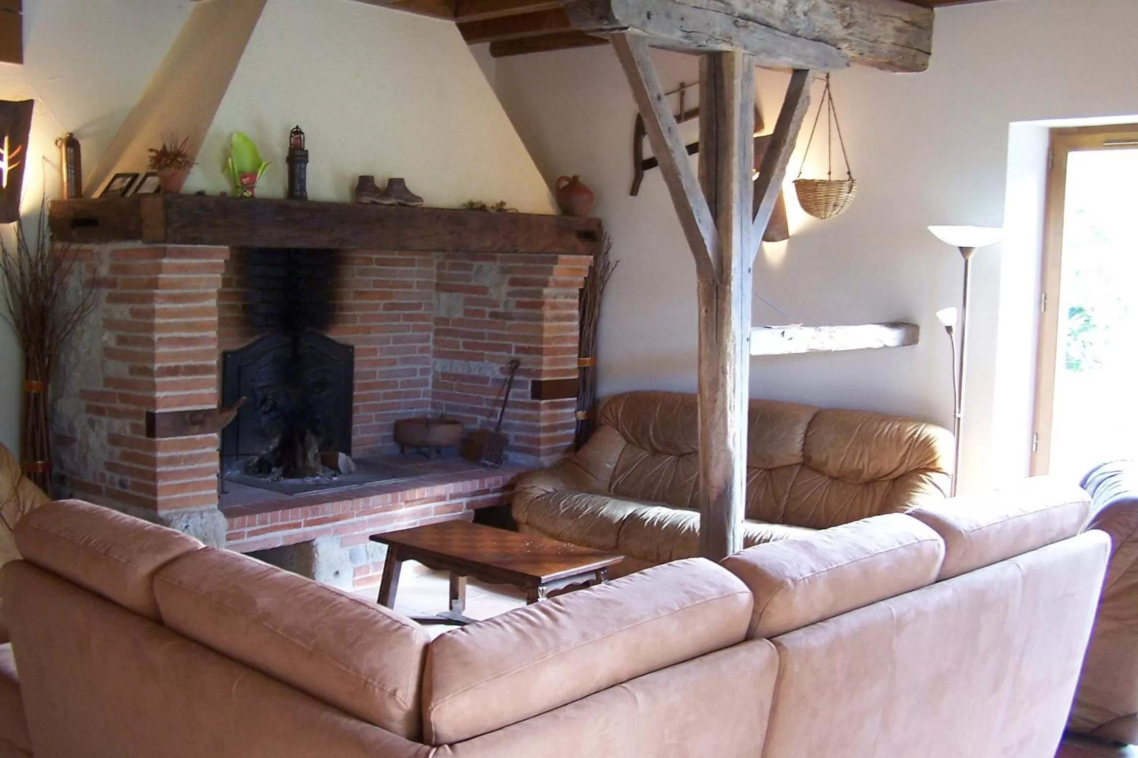 Living room in Chambre d'Hôtes Le Moulin d'Encor