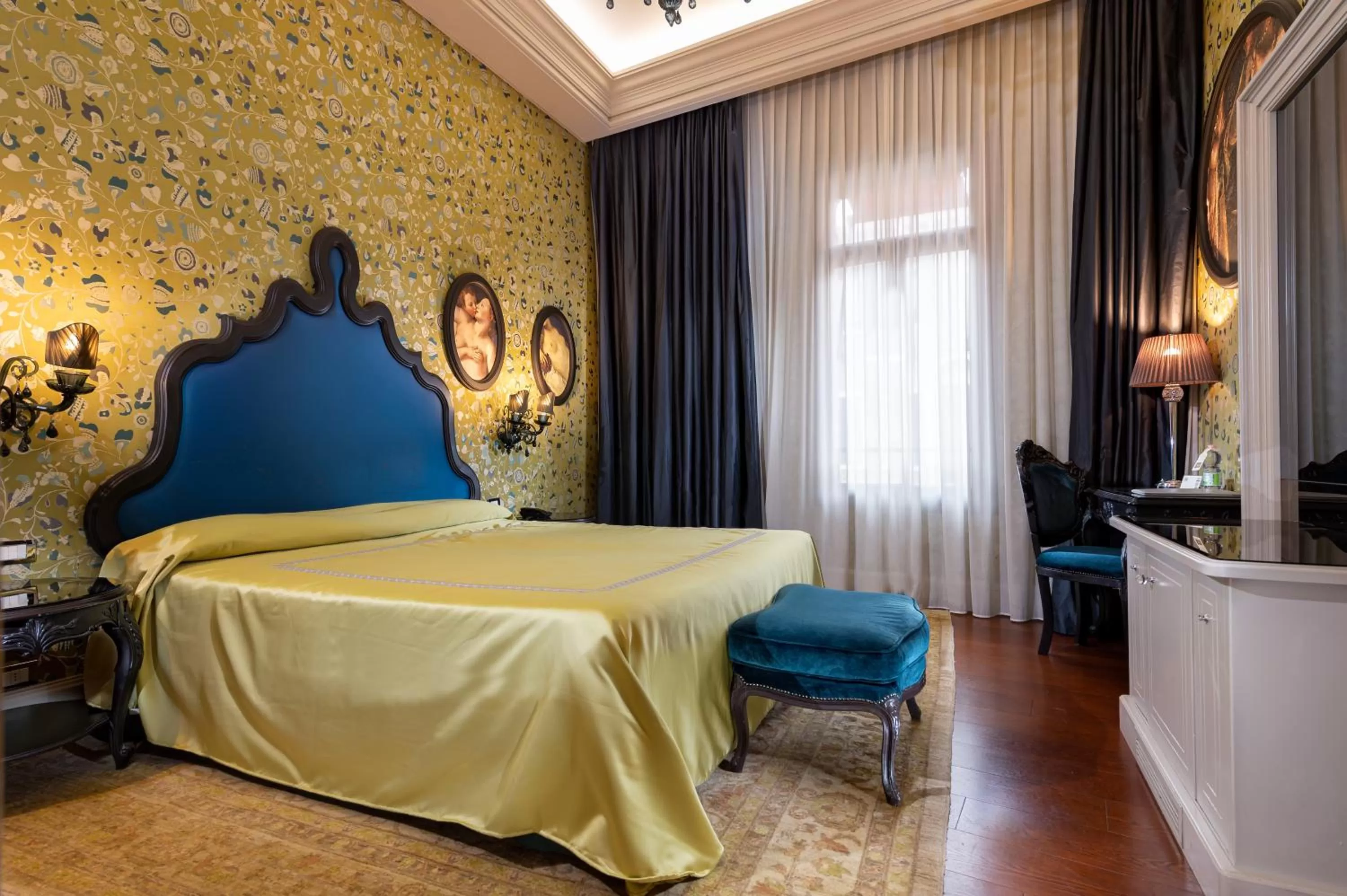 Bed in Hotel Palazzetto Madonna