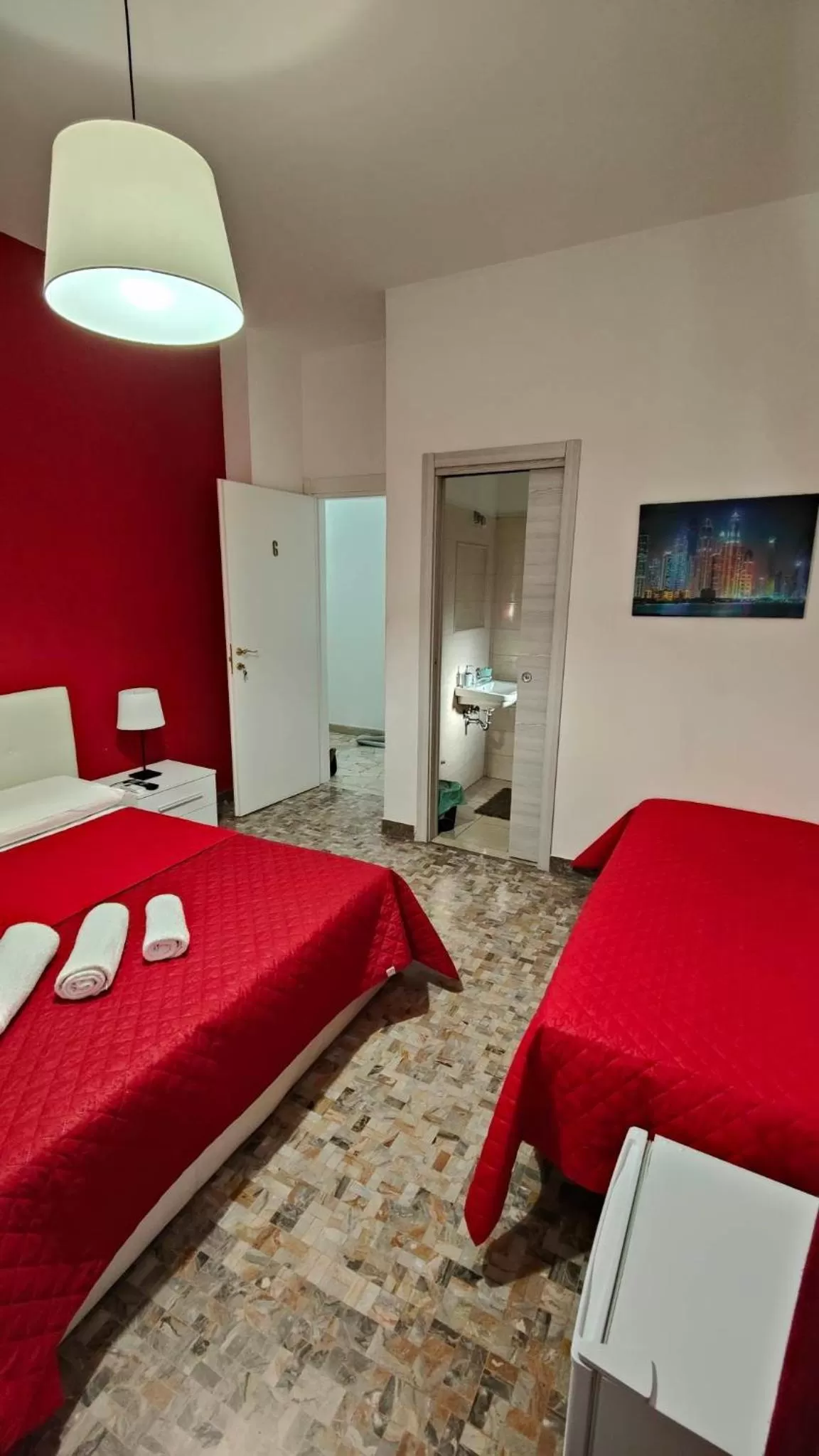 Bed in Etnea Glamour House