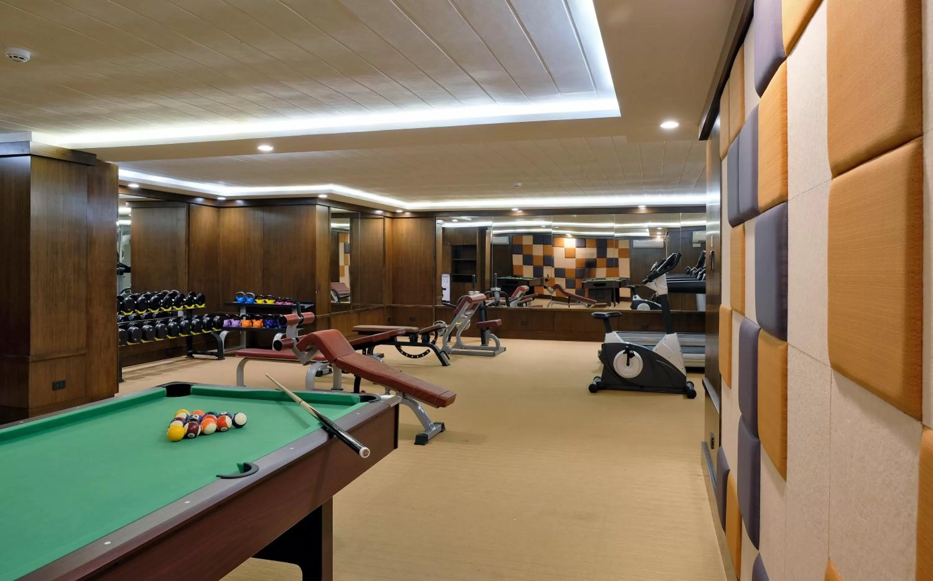 Billiard in BE Resort Mactan