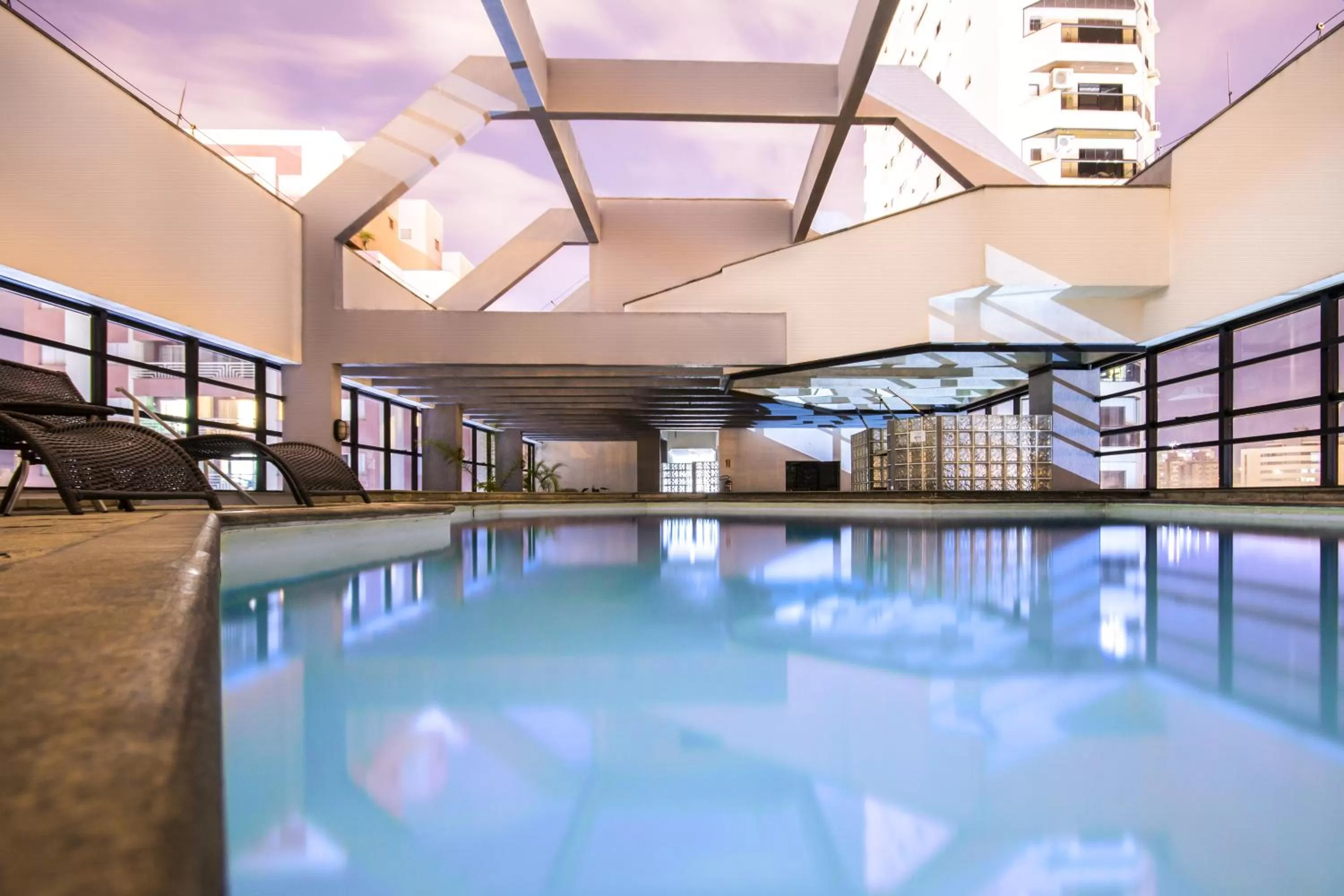 Pool view in Hotel Dan Inn Sorocaba by Nacional Inn