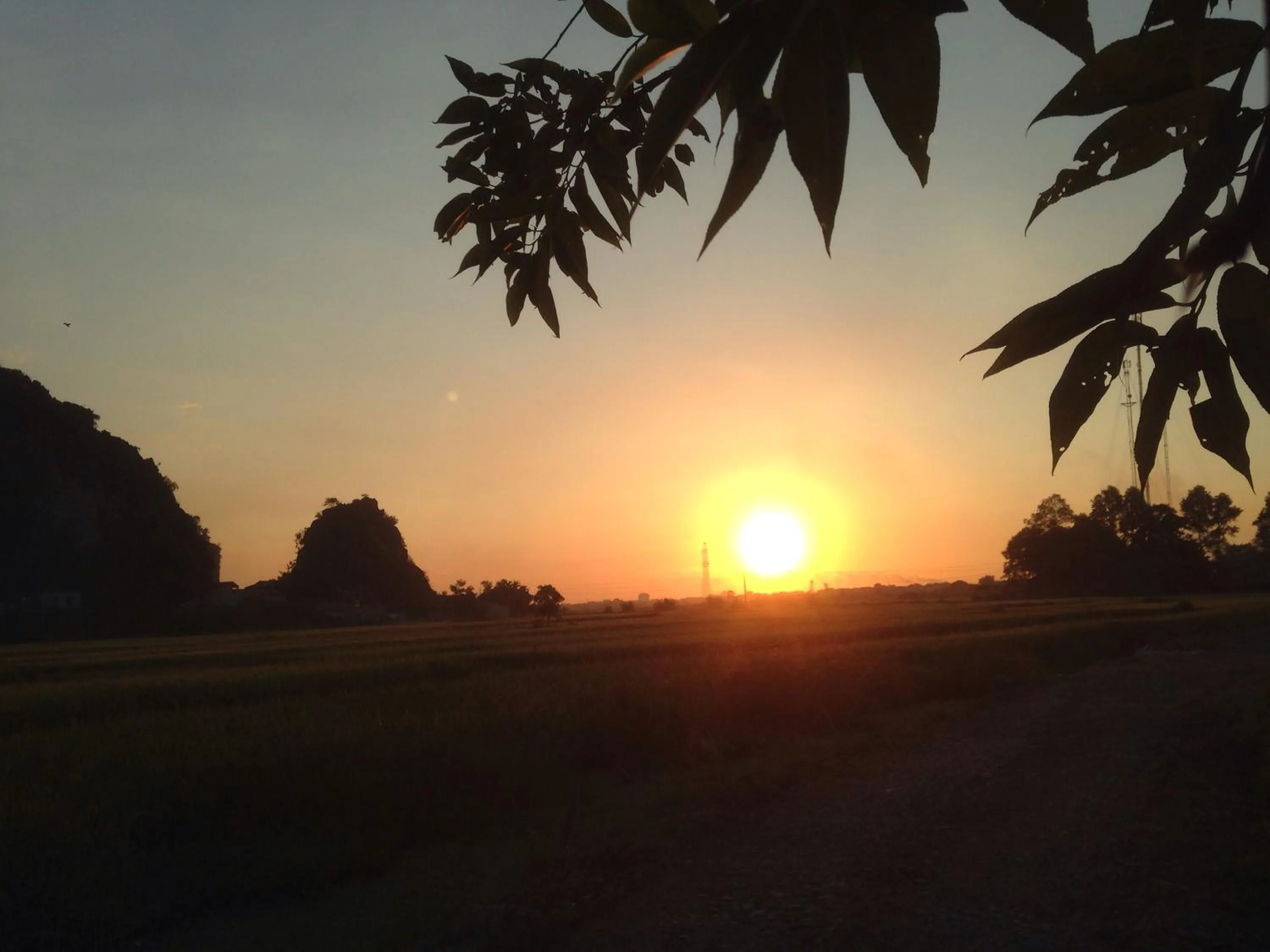 Sunrise/Sunset in Tam Coc Mountain View Homestay