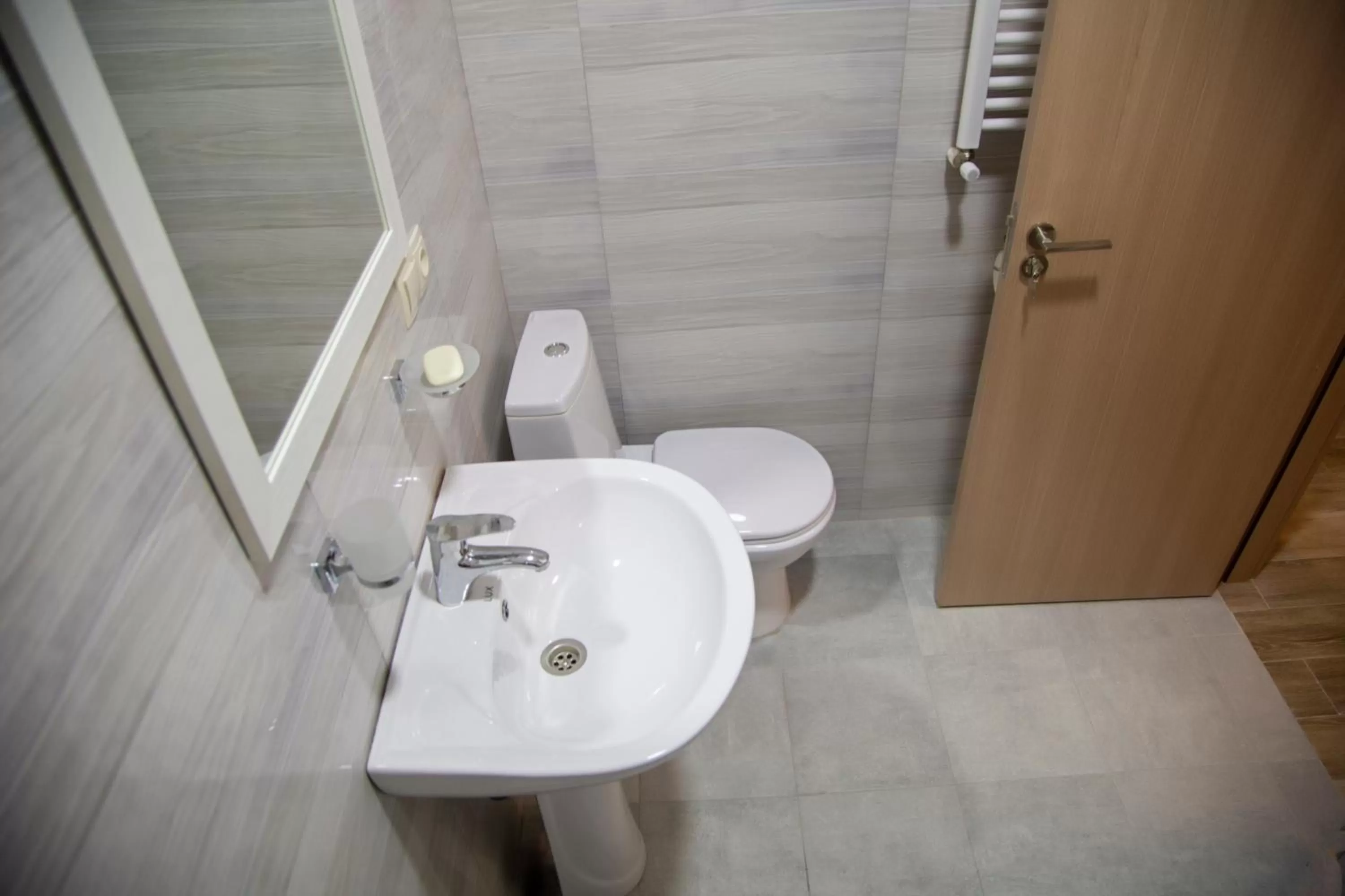 Shower, Bathroom in Family Hotel Triston