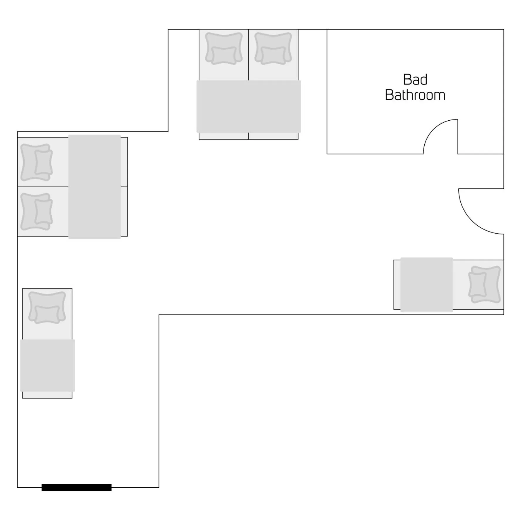 Floor plan in Brunnenhof City Center