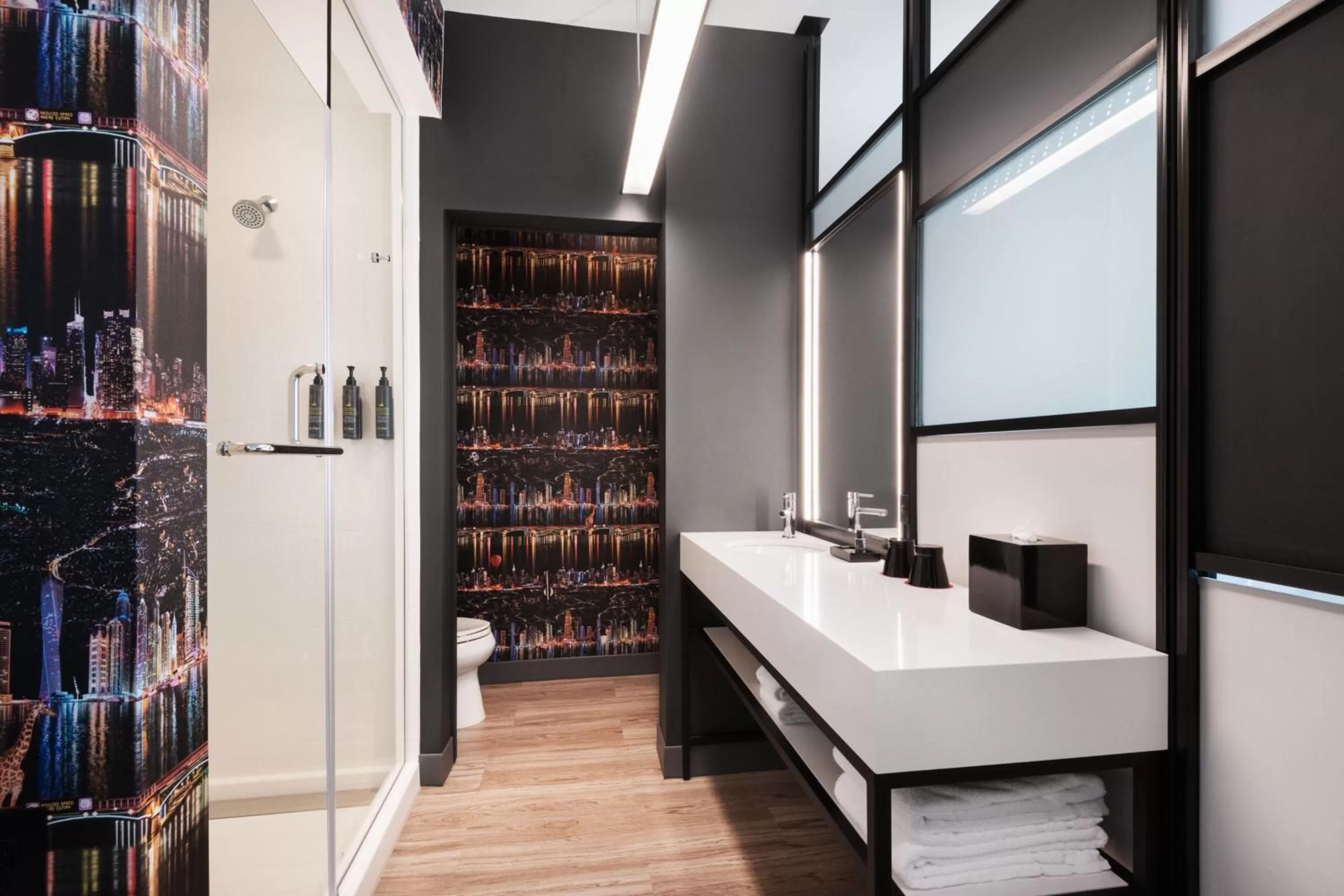 Bathroom in Aloft Lawrenceville Sugarloaf