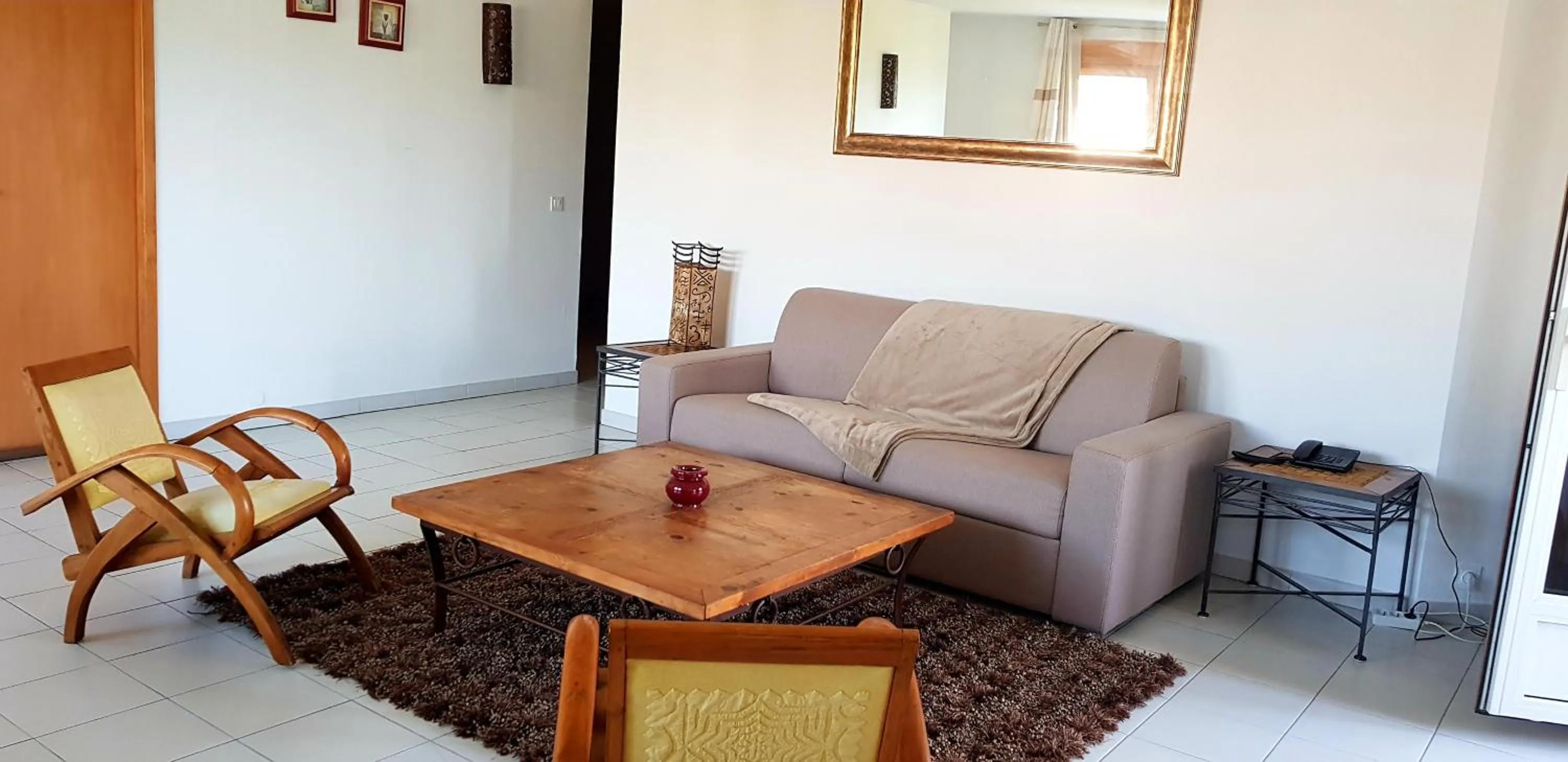 Living room in Hotel Le Tilbury