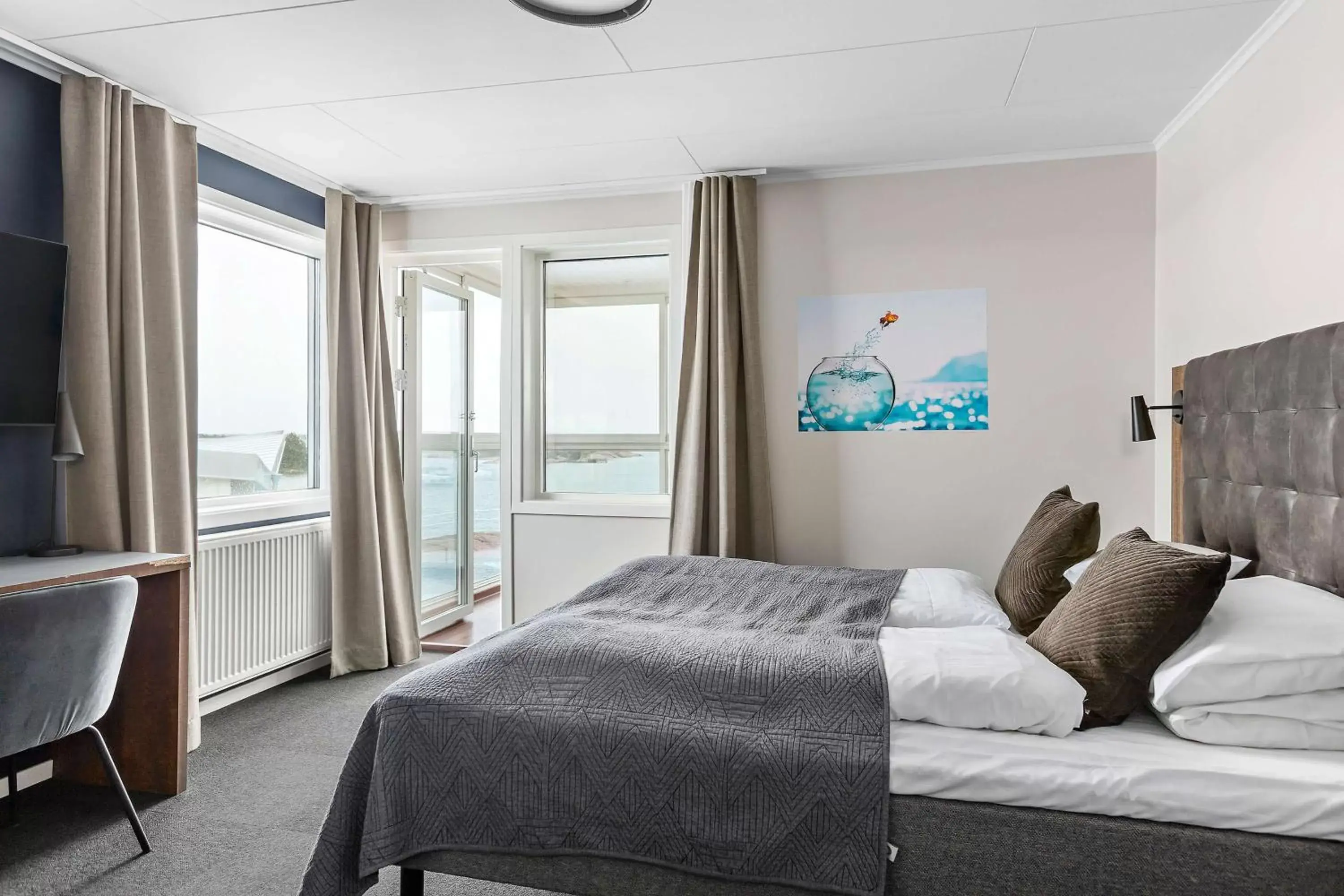 Double Room with Lake View in Best Western Hotel Corallen Double Room with Lake View in Best Western Hotel Corallen