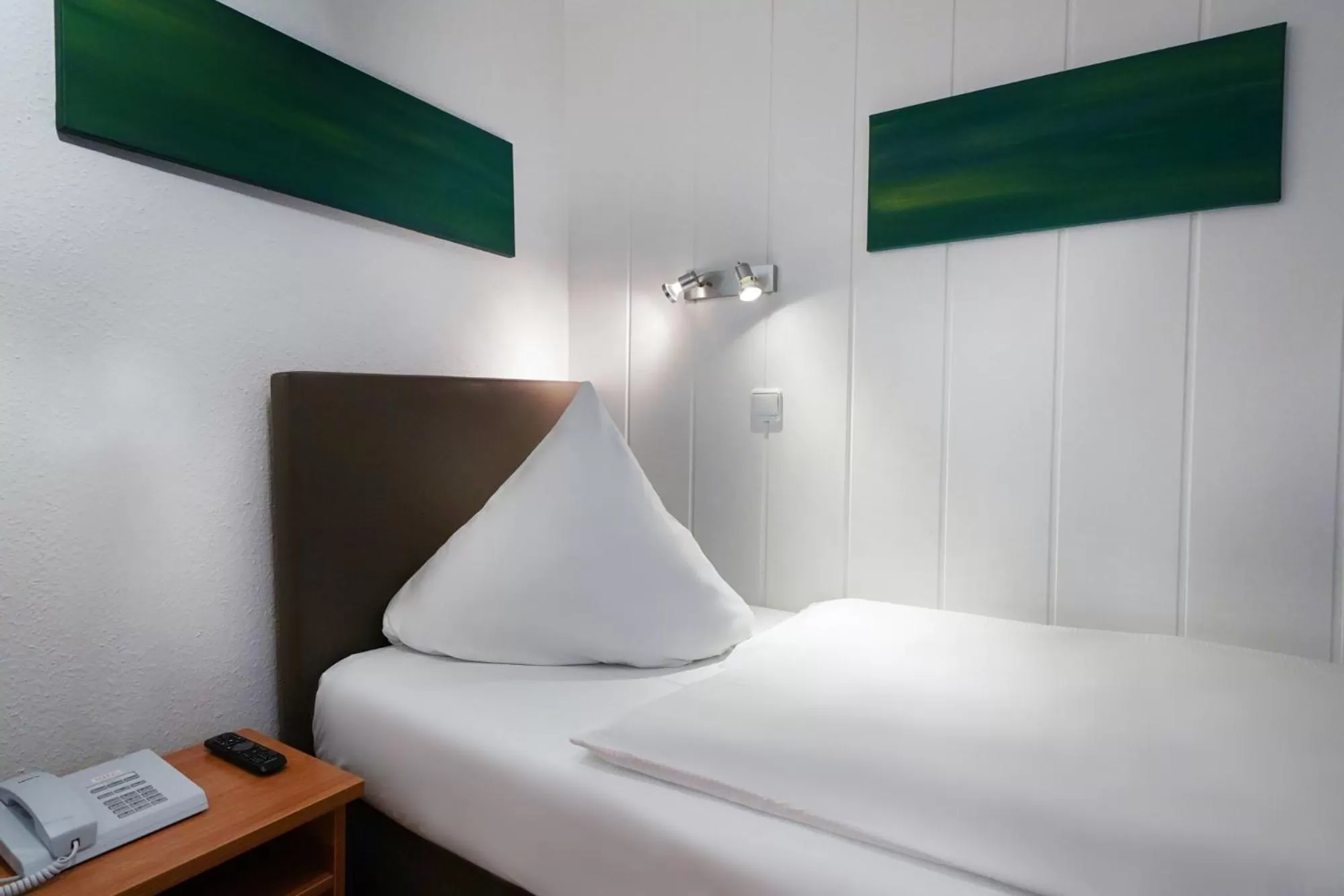 Bed in Hotel im Kupferkessel