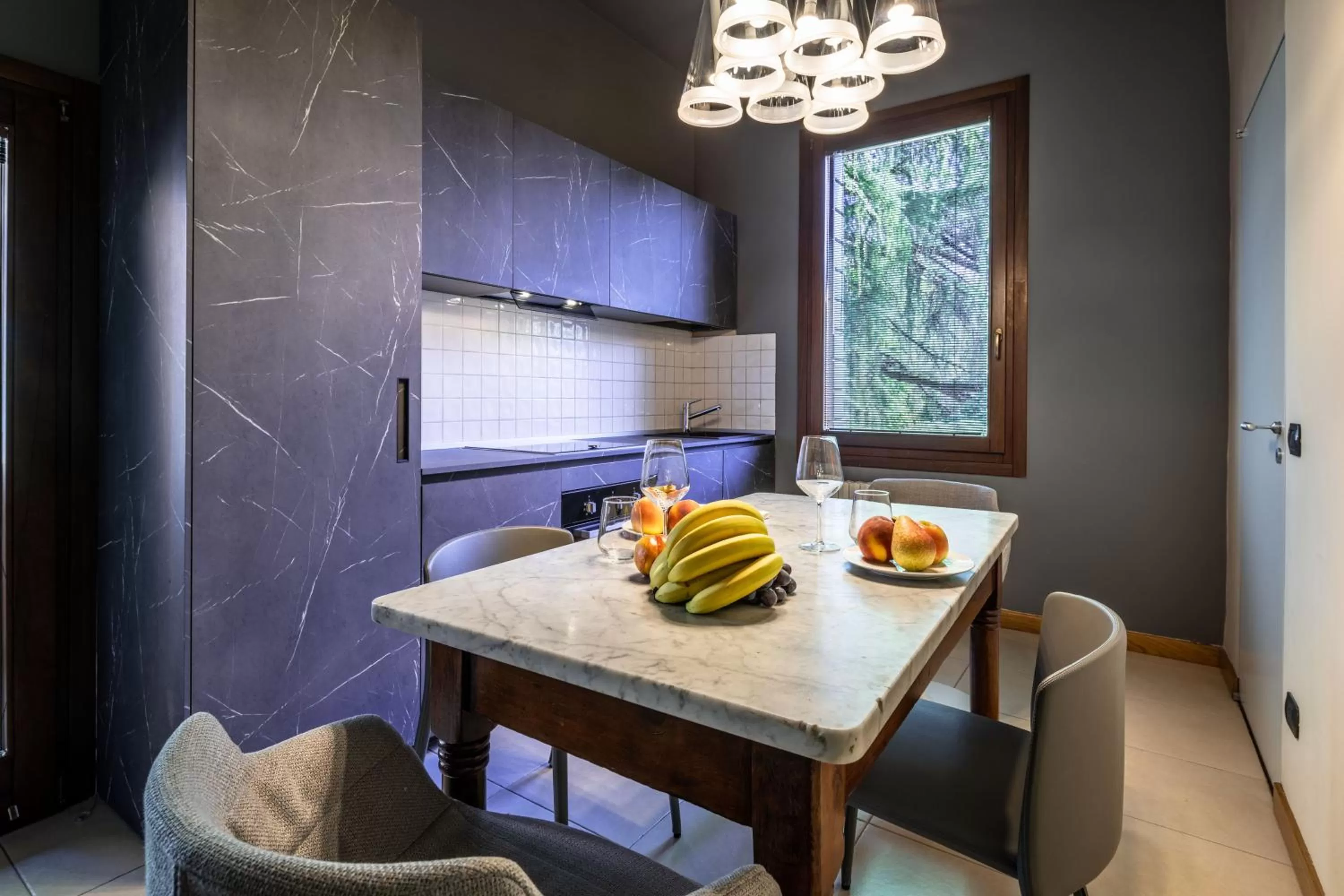 Dining area in Villa Moro Lin Design Apartments